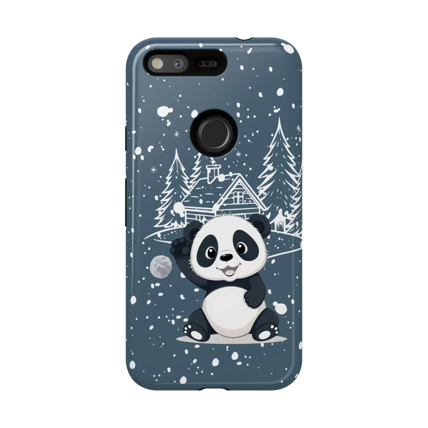Cute Panda Phone Case for Samsung Galaxy and Google Pixel - KarArmDesign