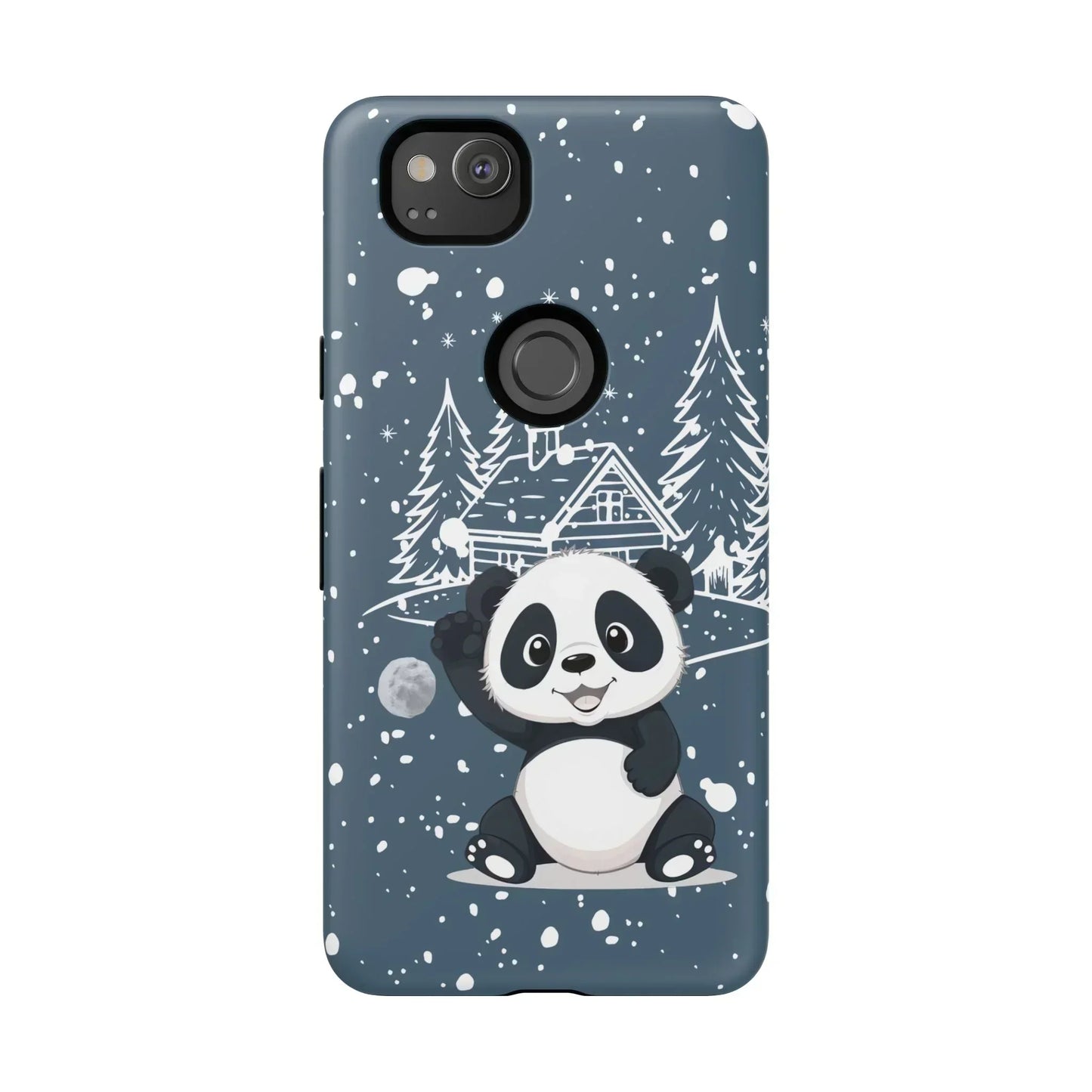 Cute Panda Phone Case for Samsung Galaxy and Google Pixel - KarArmDesign