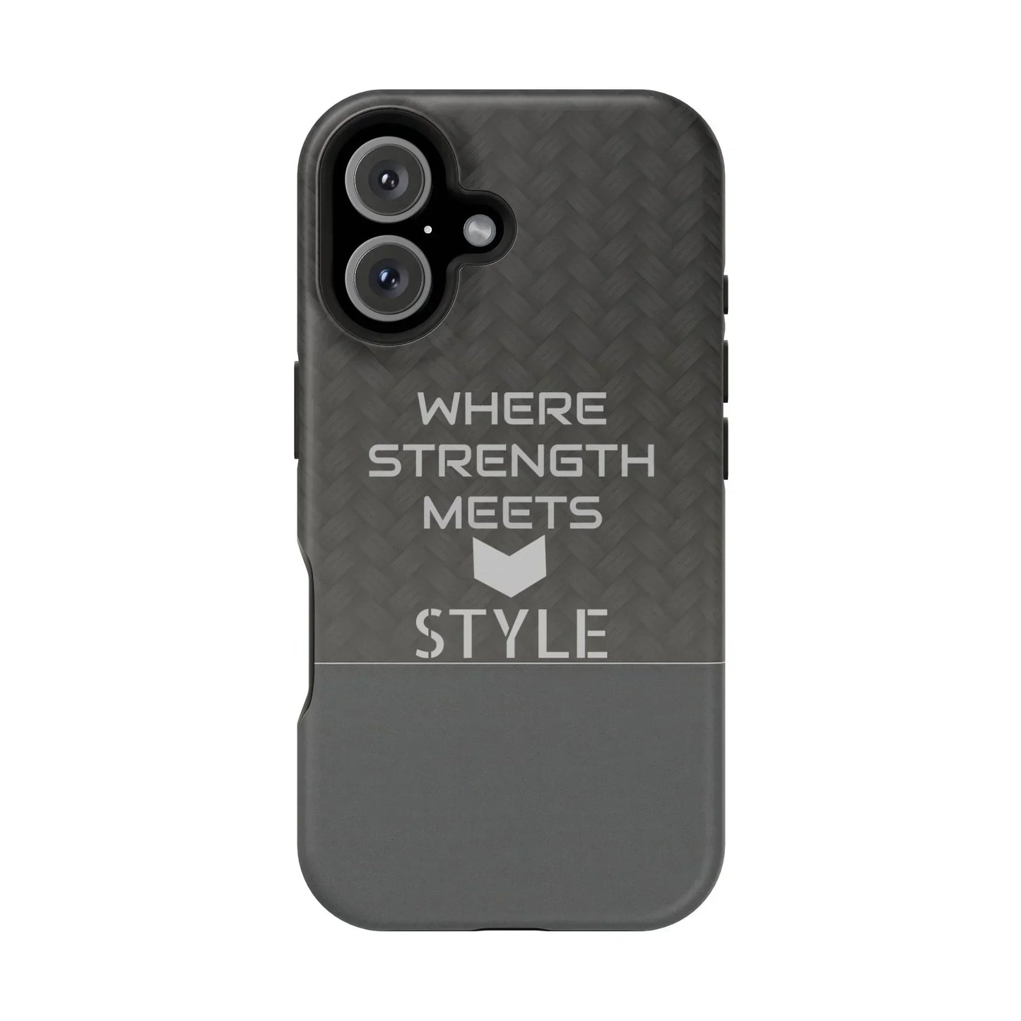 Gray Carbon Phone Case for iPhone 12-16 and Galaxy S21-S22 Models - KarArmDesign