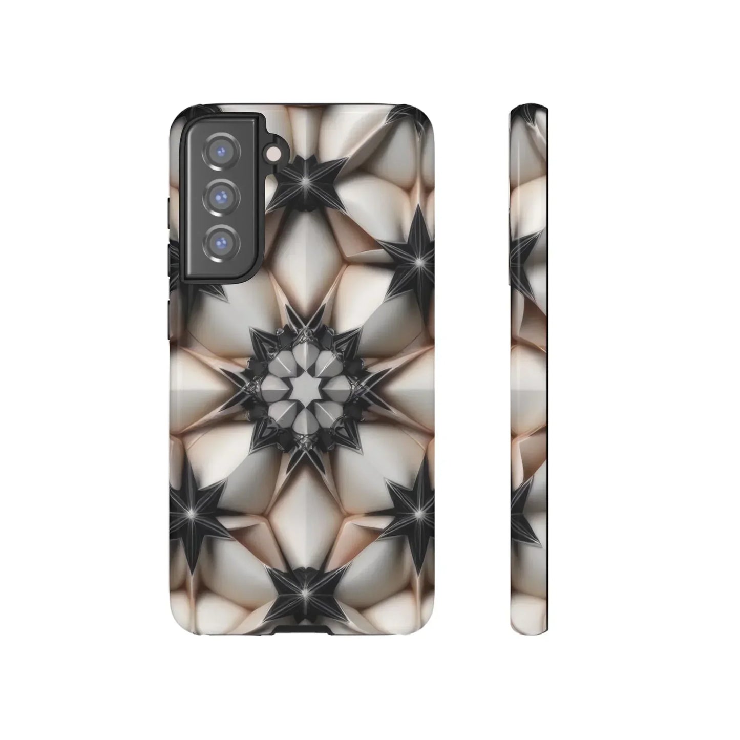 Kaleidoscope Pattern Phone Case for Samsung Galaxy and Google Pixel - KarArmDesign
