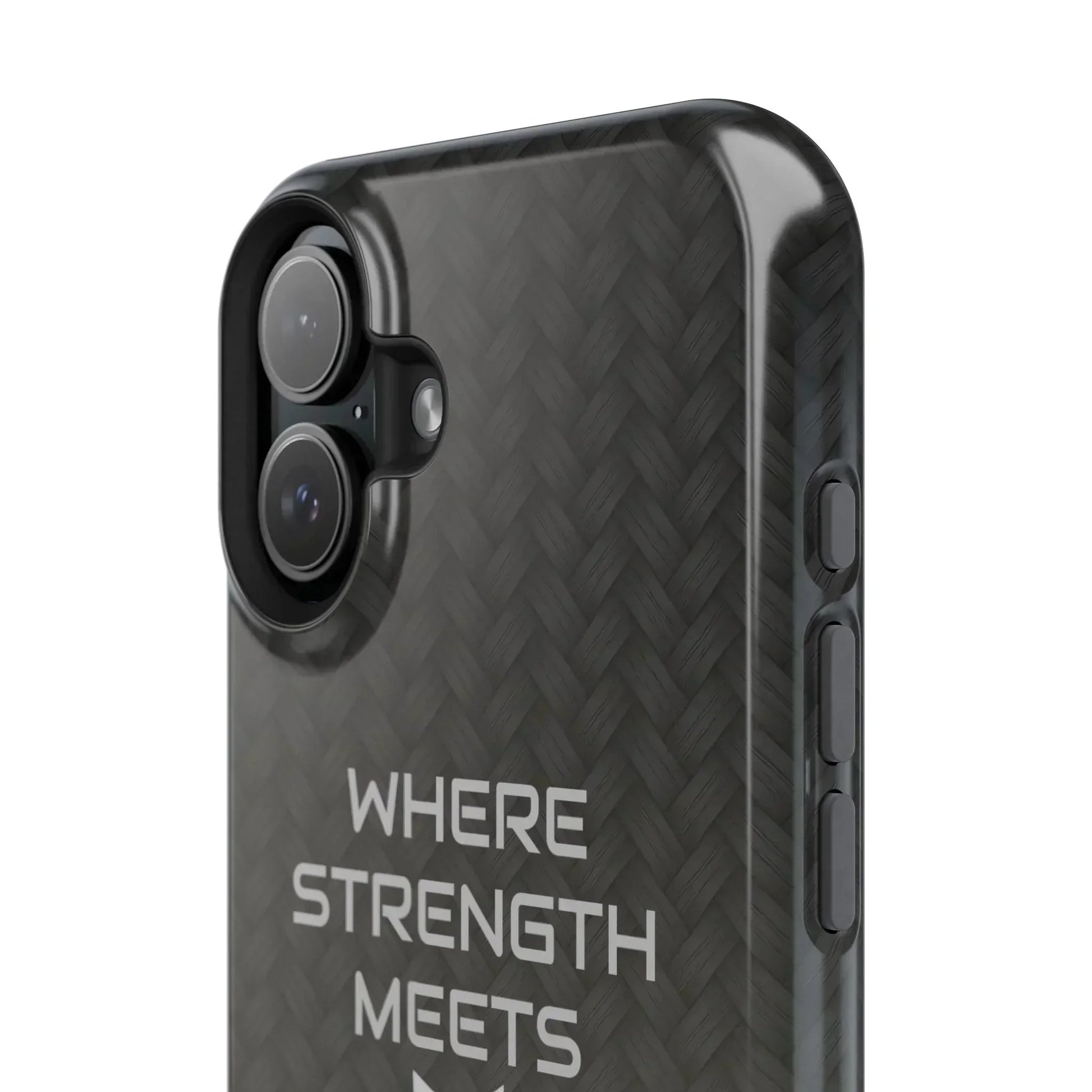 Gray Carbon Phone Case for iPhone 12-16 and Galaxy S21-S22 Models - KarArmDesign
