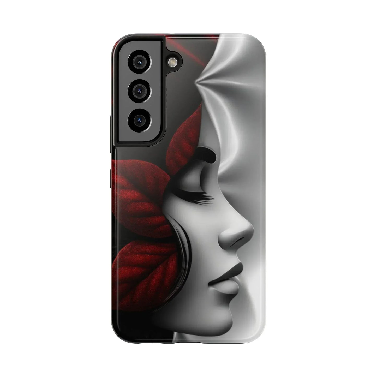 Whispered Grace Phone Case for iPhone 7-17 and Samsung Galaxy S21-S25 Models - KarArmDesign