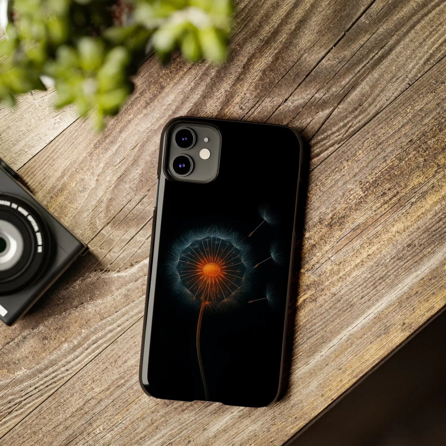 Glowing Dandelion Phone Case for iPhone 7-16 Models - KarArmDesign