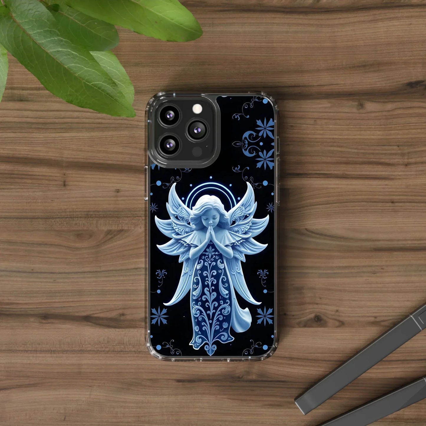 Divine Angel Prayer Design Phone Case for iPhone 12-16 Models - KarArmDesign