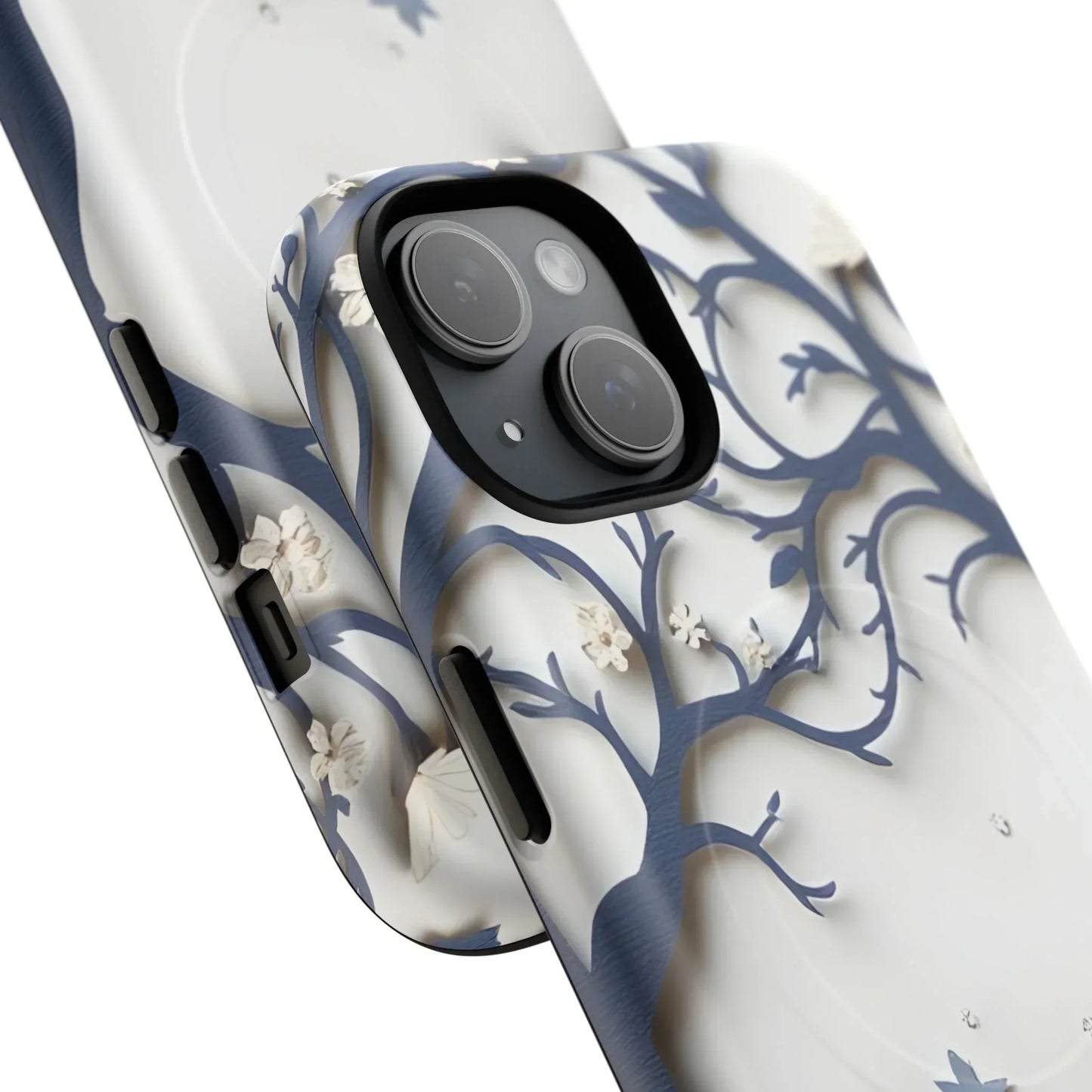 Nature Silhouette Phone Case for iPhone 14-16 Models - KarArmDesign