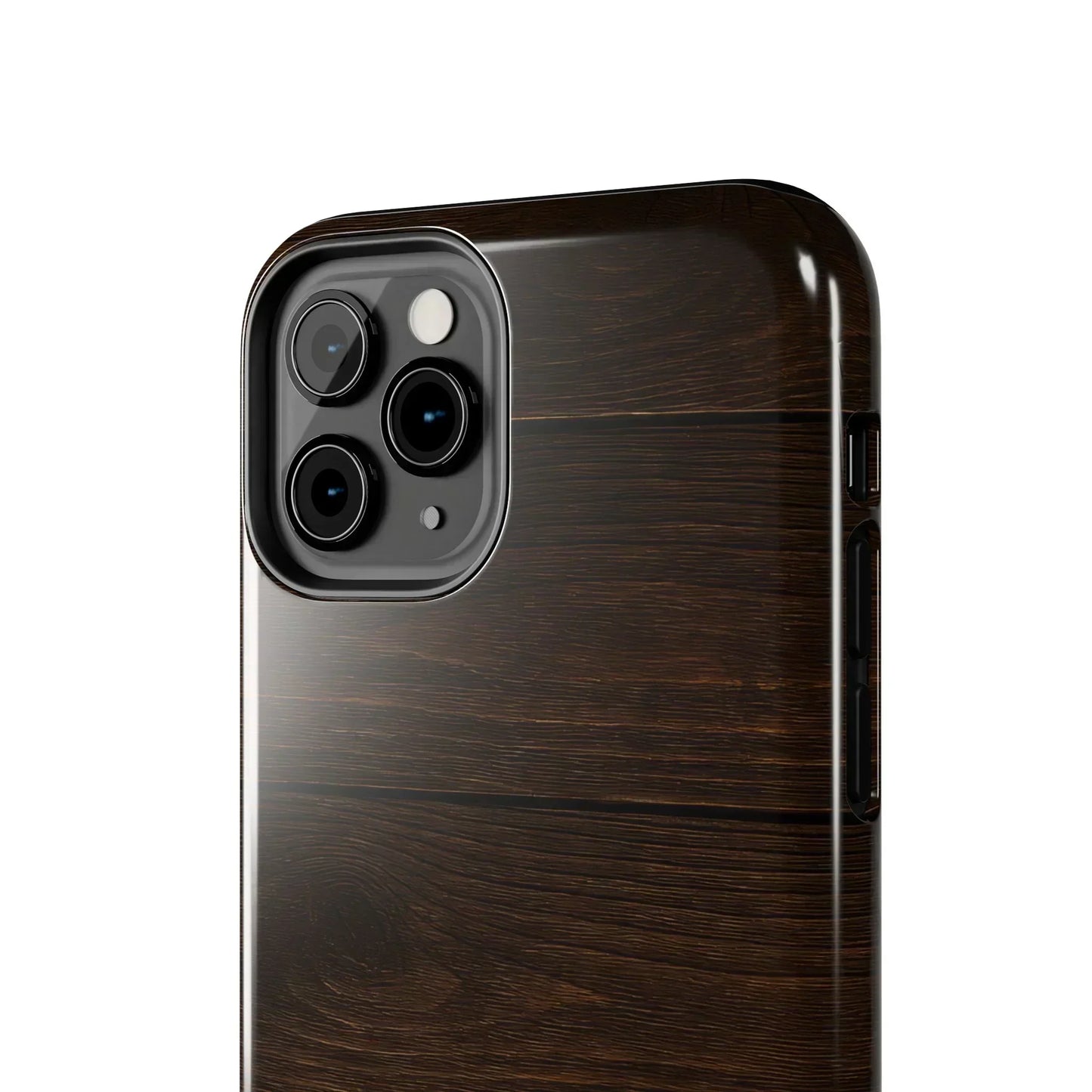 Dark Wood Grain Phone Case for iPhone and Galaxy - KarArmDesign