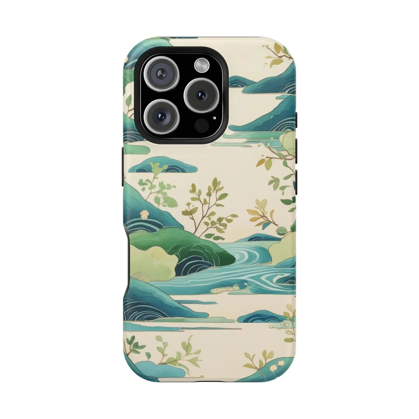 Nature Landscape Phone Case for iPhone 12-16 and Samsung Galaxy S21-S22 Models - KarArmDesign