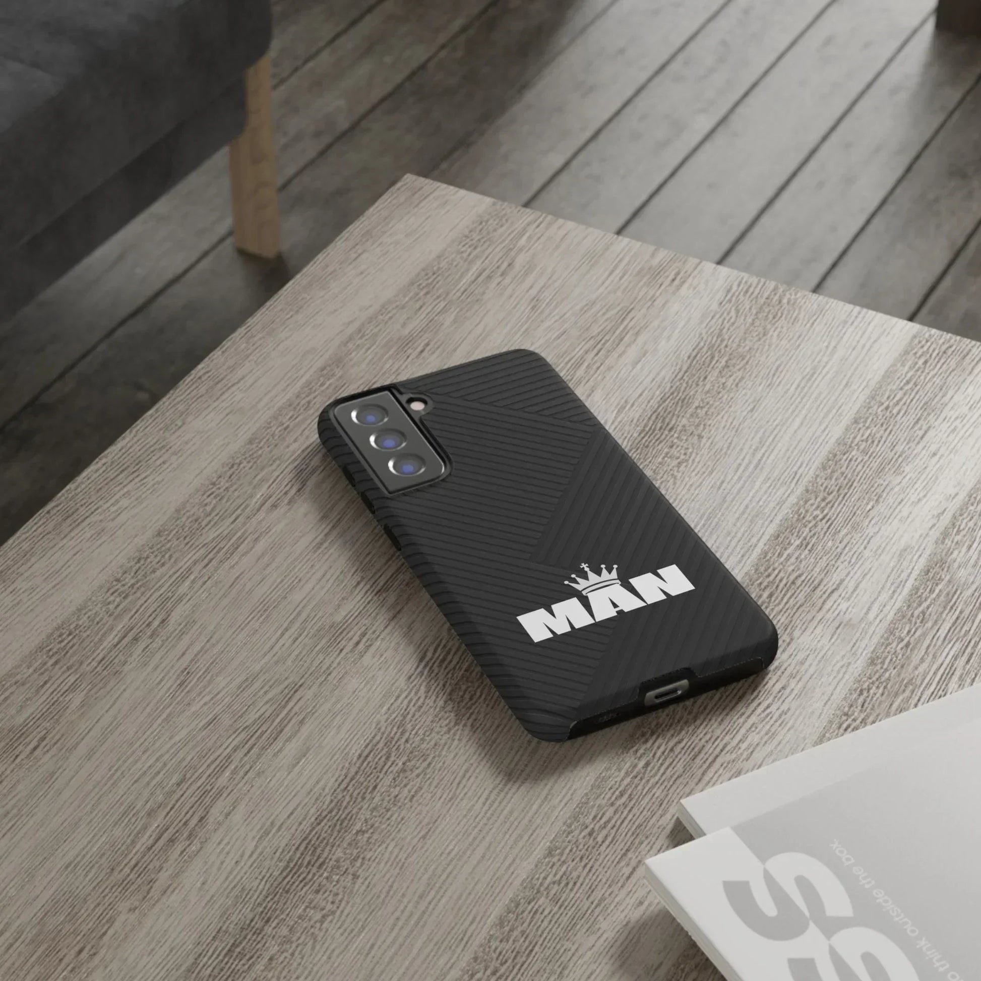 MAN Logo Phone Case for Samsung Galaxy S10-S25 Models - KarArmDesign