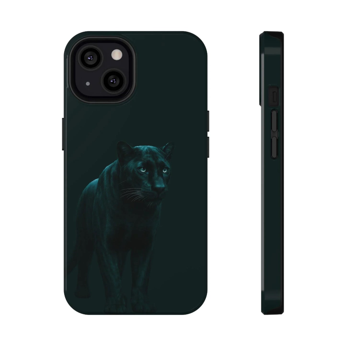 Black Panther Phone Case for iPhone 12-16 and Samsung Galaxy S21-S22 Models - KarArmDesign