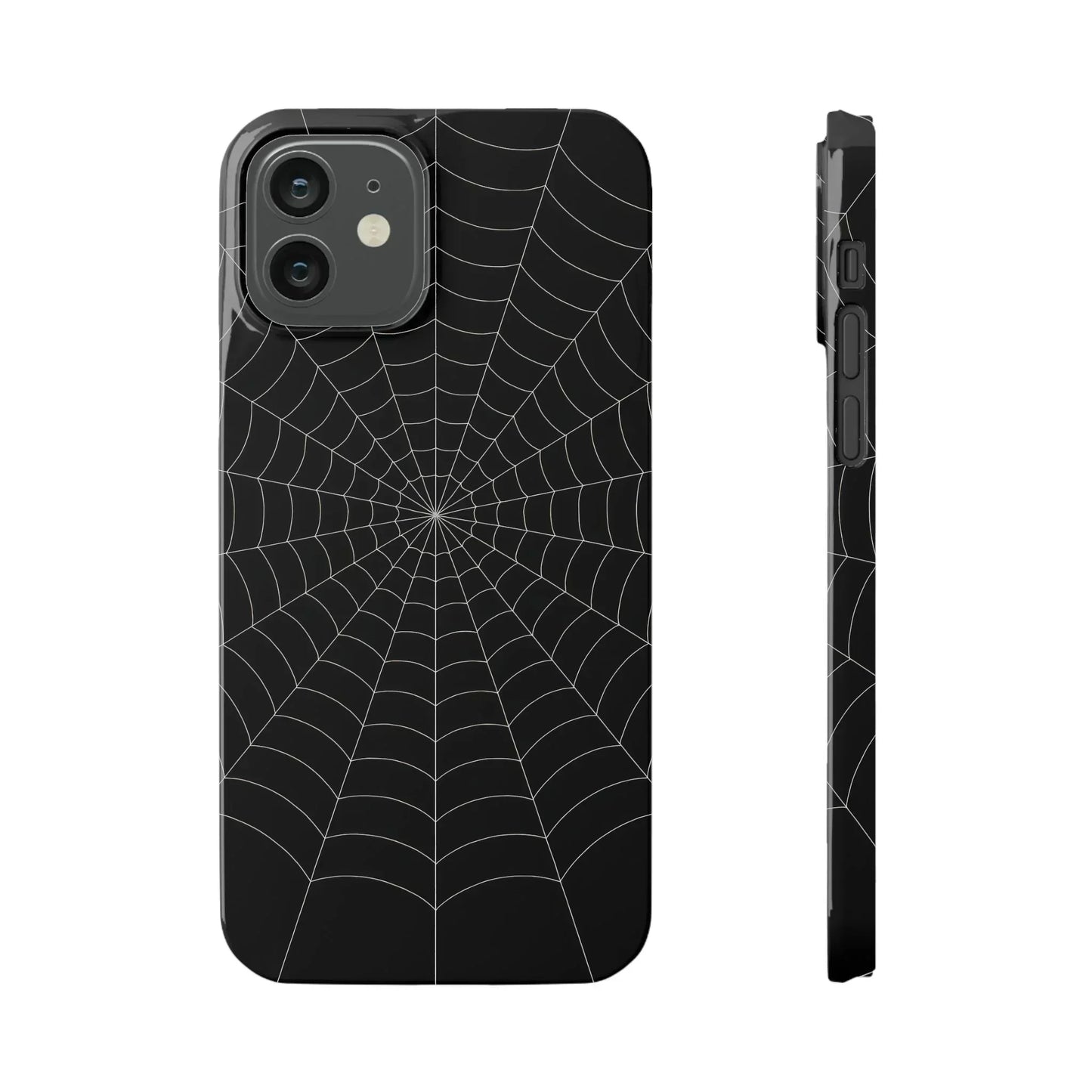 Spider Web Phone Case Slim Cases for iPhone 12-16 Models - KarArmDesign