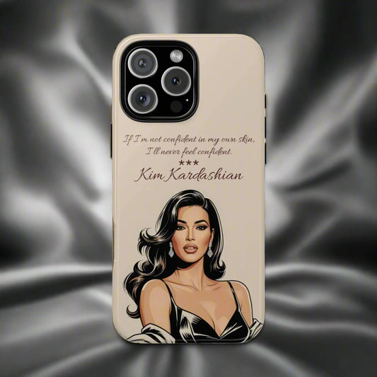 Kim Kardashian Quote Phone Case – Illustrated for iPhone 15 and 16 Models - KarArmDesign