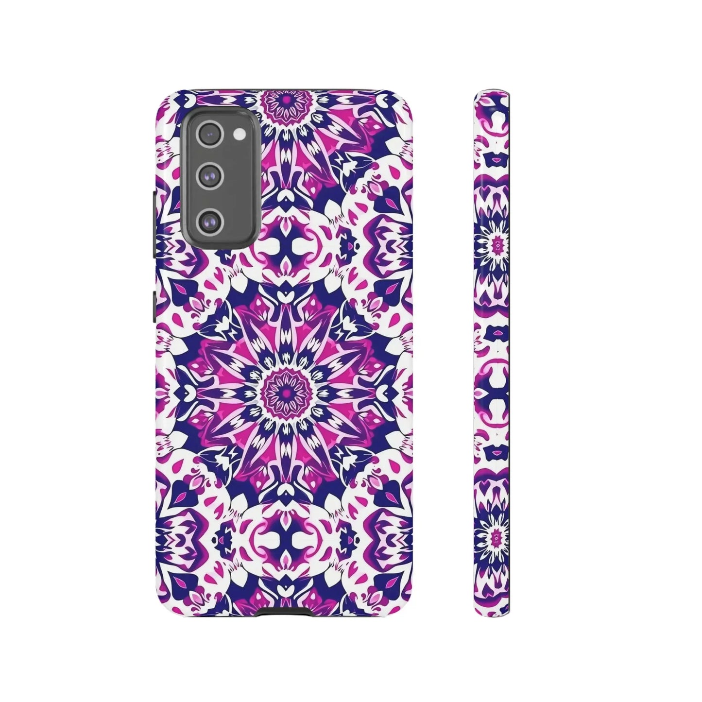 Vibrant Mandala Phone Case – Artistic Protection for iPhone & Galaxy - KarArmDesign