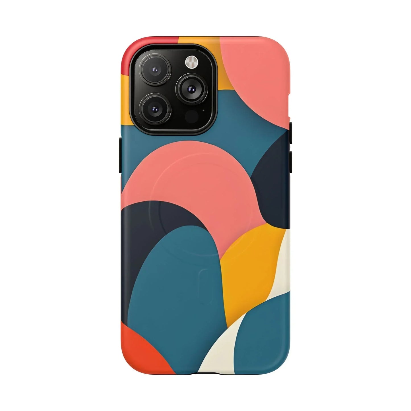 Colorful Abstract Art Phone Case for iPhone 14-16 Models - KarArmDesign