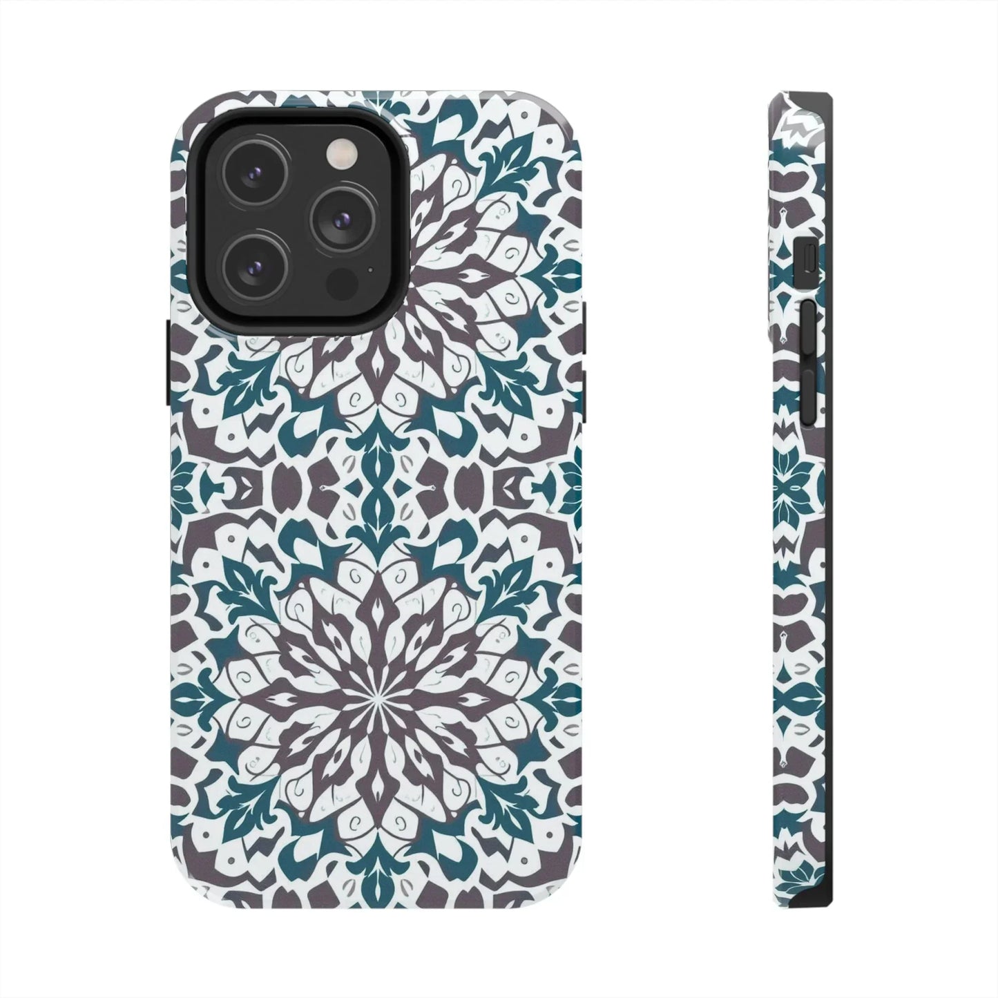 Mandala Phone Case for iPhone 7–16 and Galaxy S21–S24 Models - KarArmDesign