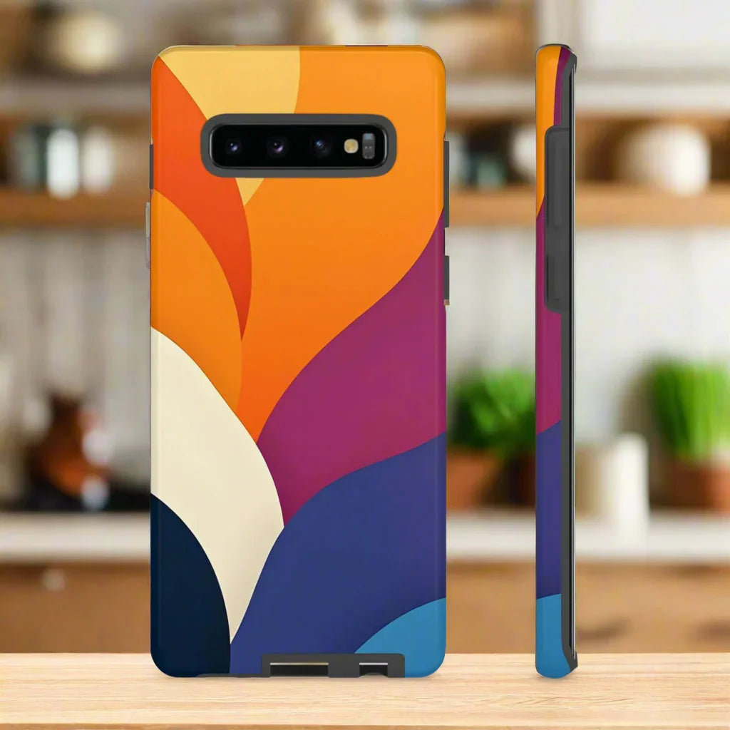 Vibrant Abstract Design Phone Case for iPhone and Samsung Galaxy - KarArmDesign