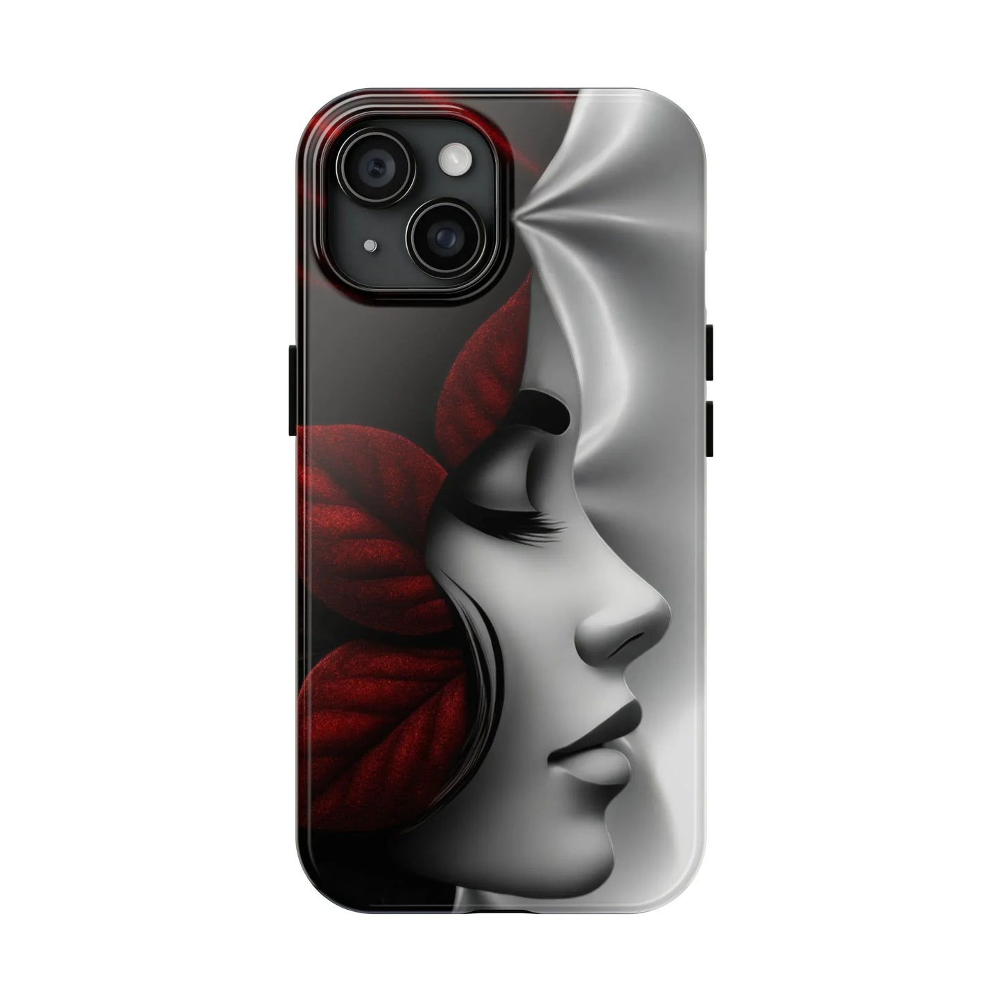 Whispered Grace Phone Case for iPhone 7-17 and Samsung Galaxy S21-S25 Models - KarArmDesign