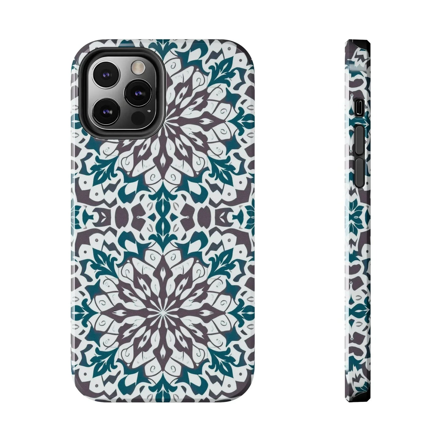 Mandala Phone Case for iPhone 7–16 and Galaxy S21–S24 Models - KarArmDesign