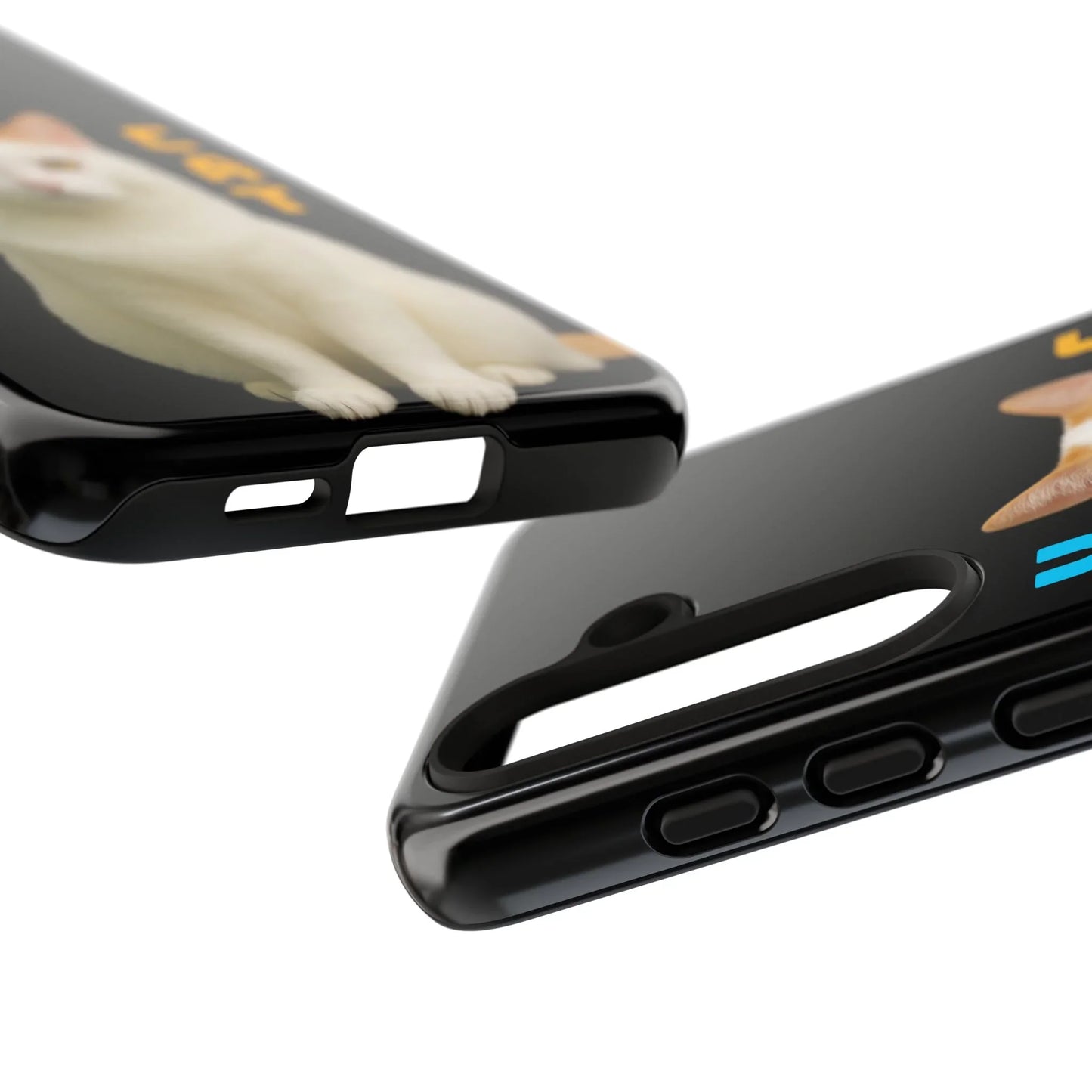 VAN CAT Phone Case for iPhone 8-16 and Samsung Galaxy S20-S25 Models