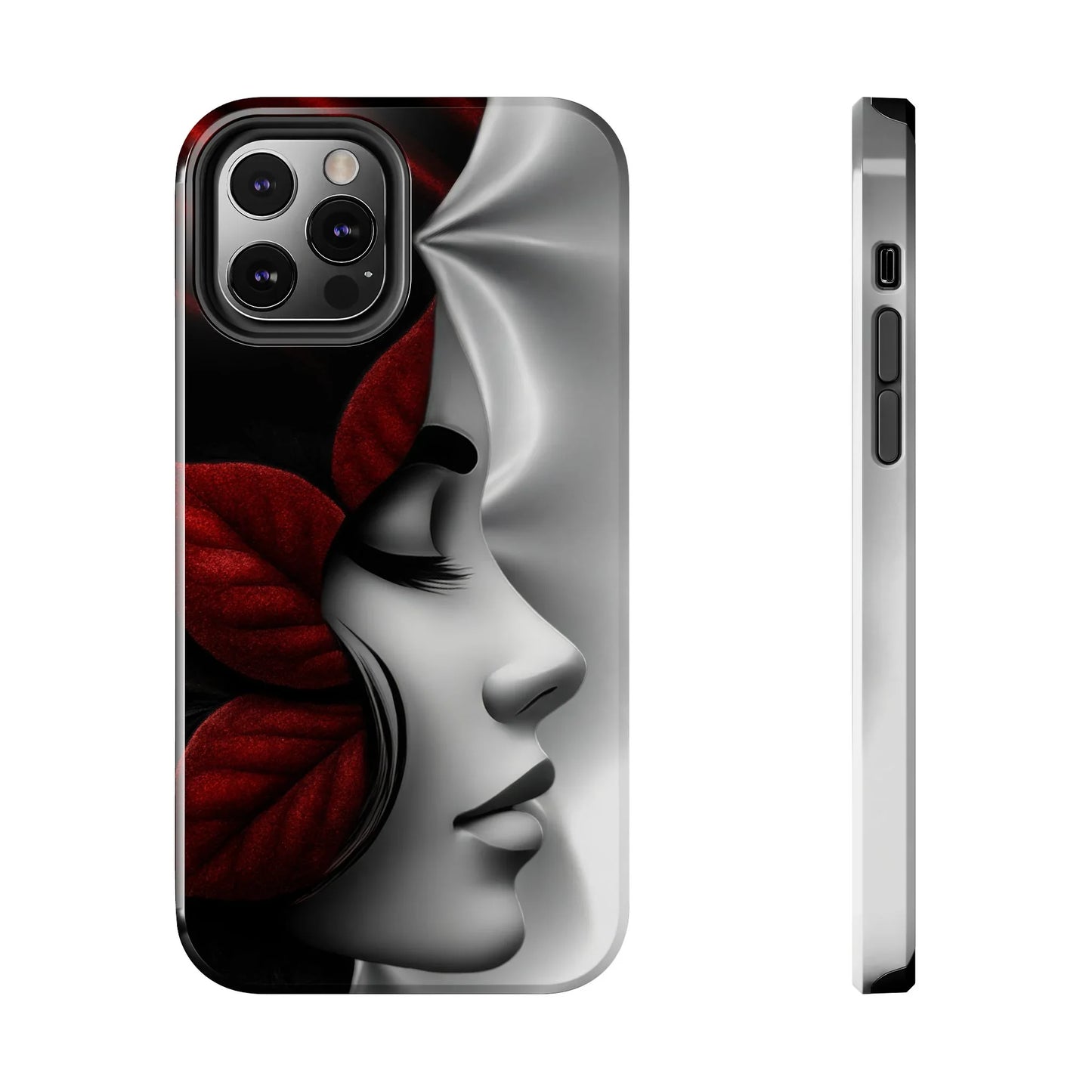 Whispered Grace Phone Case for iPhone 7-17 and Samsung Galaxy S21-S25 Models - KarArmDesign