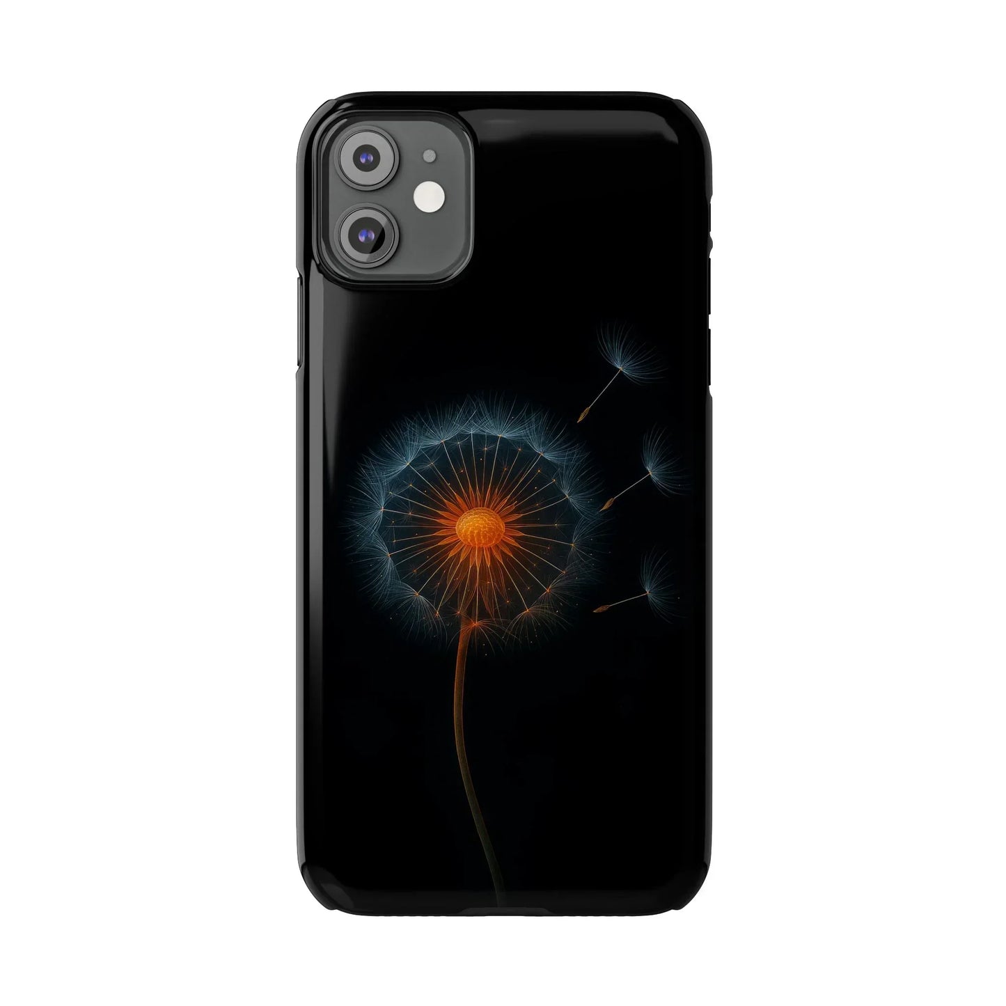 Glowing Dandelion Phone Case for iPhone 7-16 Models - KarArmDesign