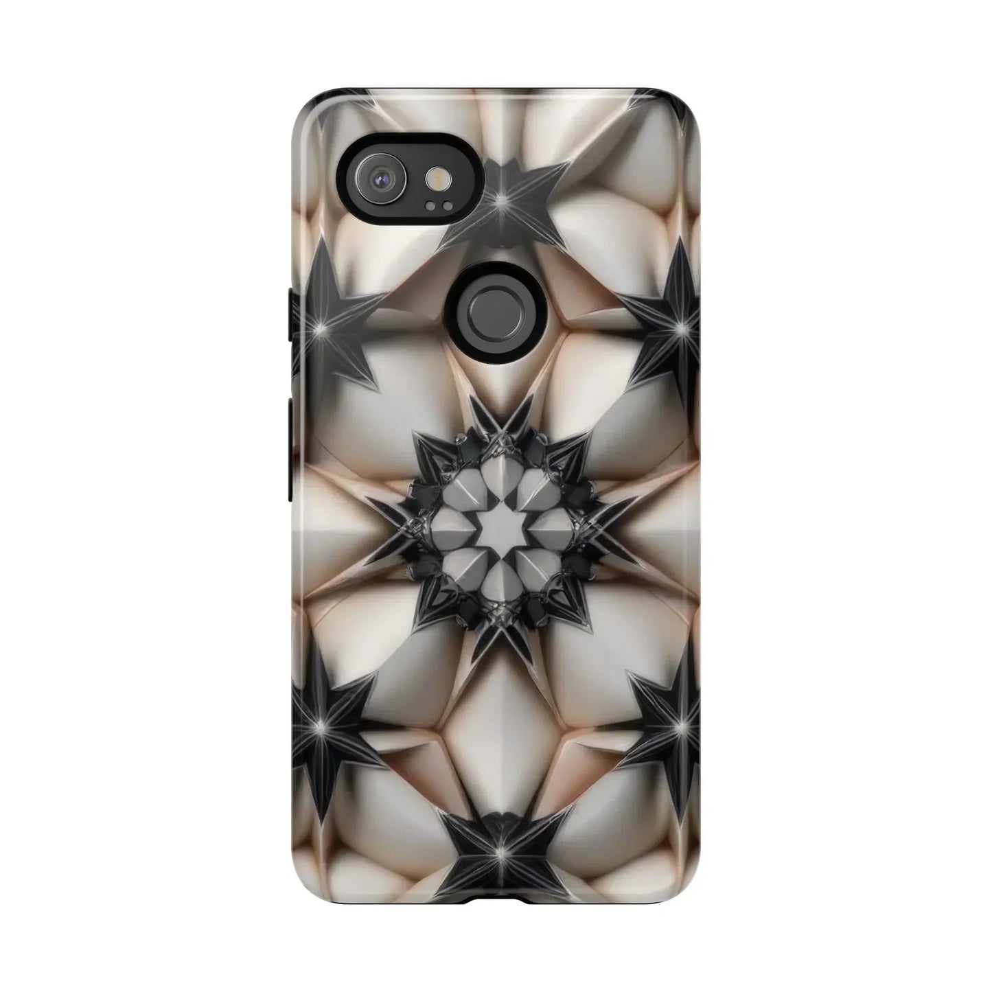 Kaleidoscope Pattern Phone Case for Samsung Galaxy and Google Pixel - KarArmDesign
