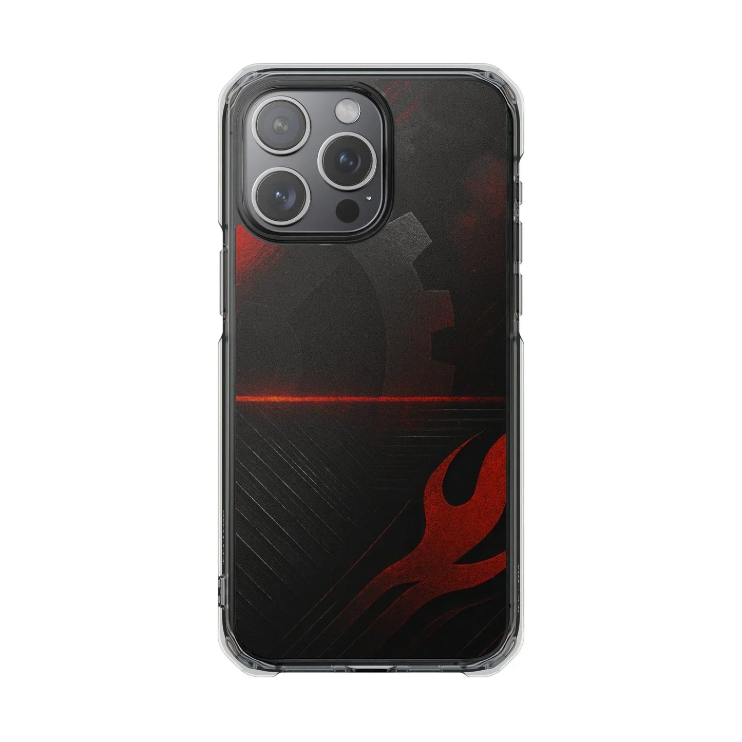 Gear Flame Phone Case for iPhone 14-16 Models - KarArmDesign