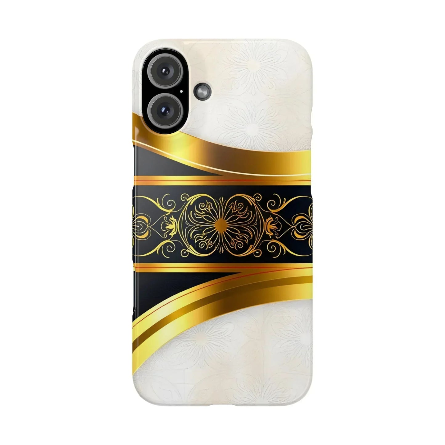 Baroque Gold Floral Phone Case for iPhone and Samsung - KarArmDesign