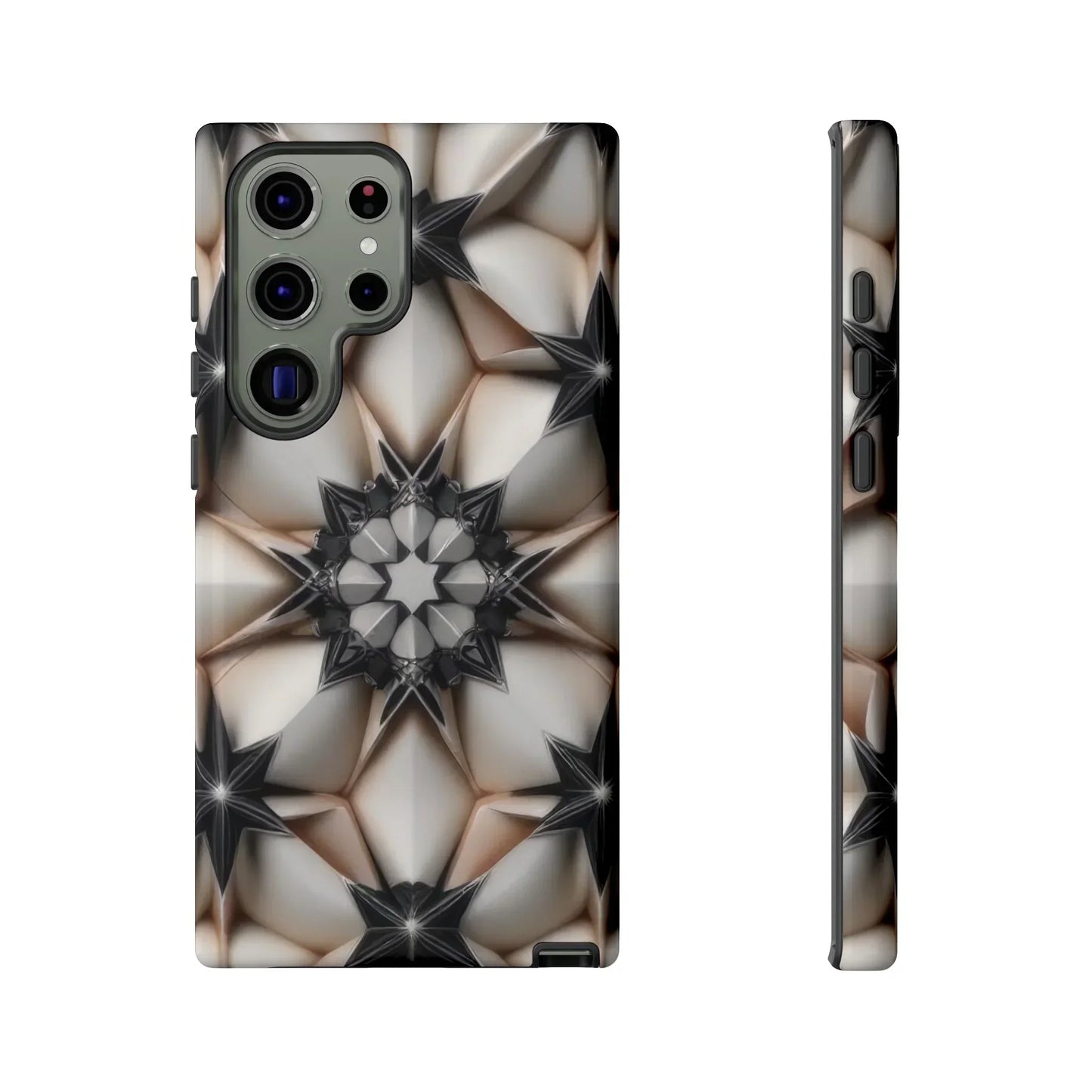 Kaleidoscope Pattern Phone Case for Samsung Galaxy and Google Pixel - KarArmDesign