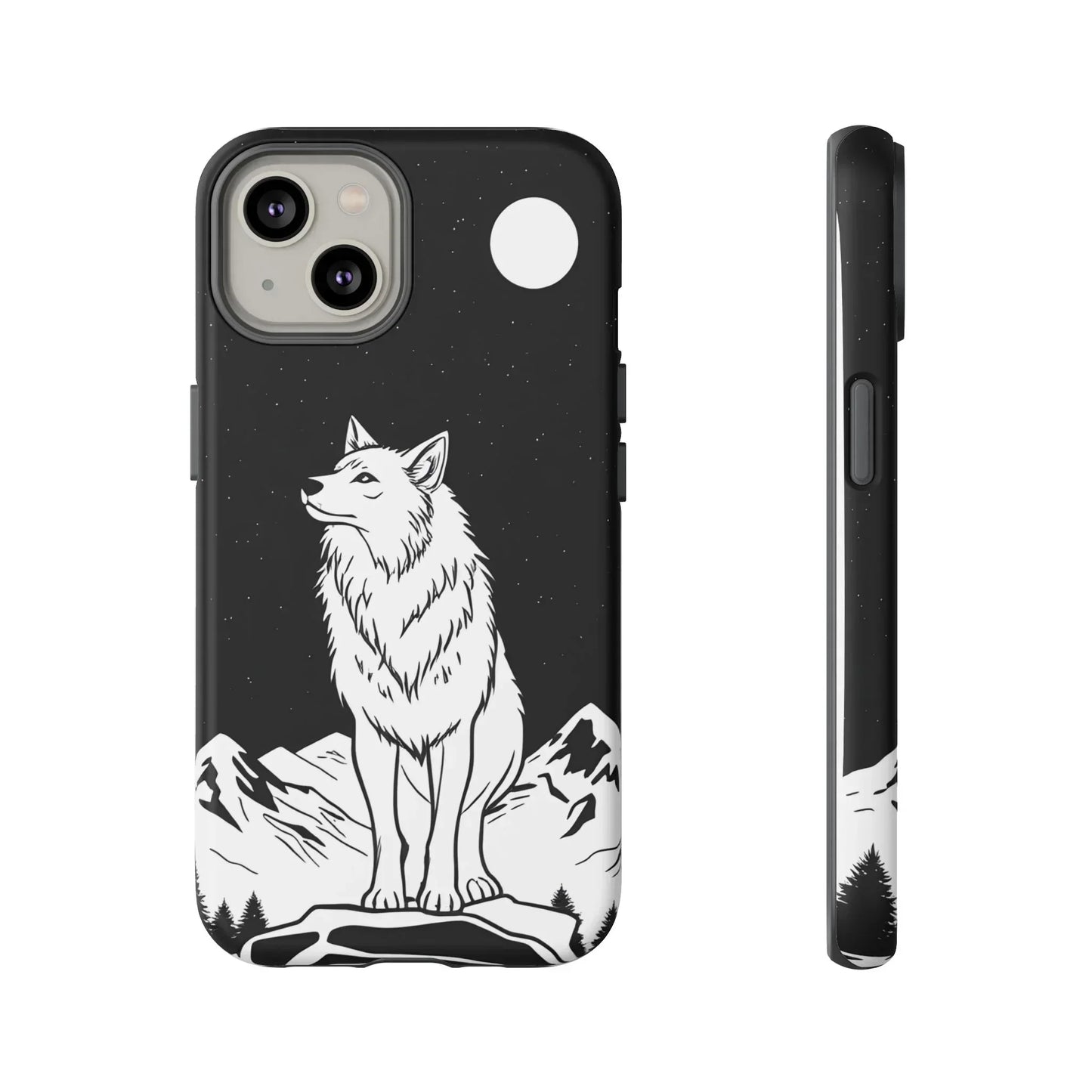 Majestic Wolf Phone Case for iPhone and Samsung Galaxy - KarArmDesign