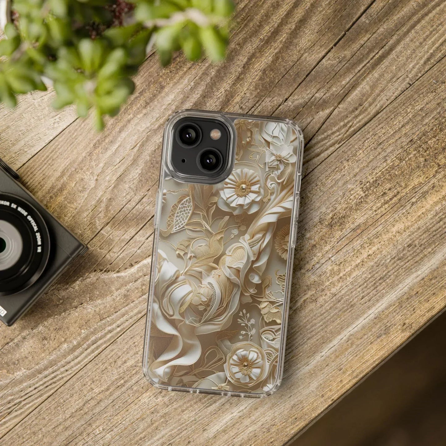 Minimalist Clear Phone Case for iPhone 12-16 and Samsung Galaxy S21 Models - KarArmDesign