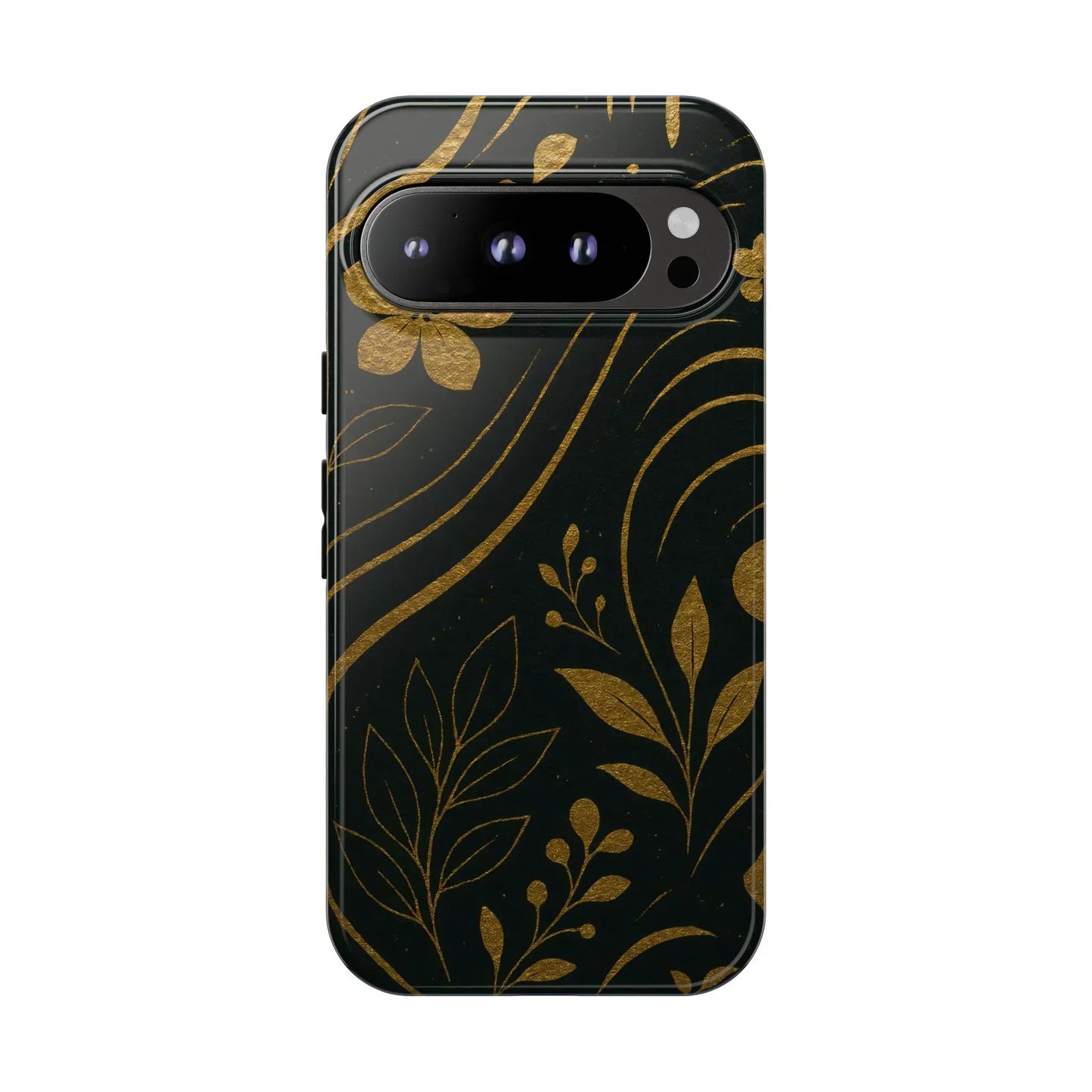 Foil Frenzy Abstract Gold Pattern Phone Case for Samsung Galaxy and Google Pixel - KarArmDesign
