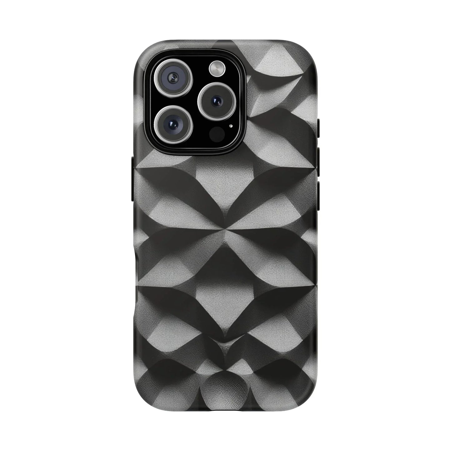 3D Geometric Phone Case for iPhone 8–16 Models - KarArmDesign