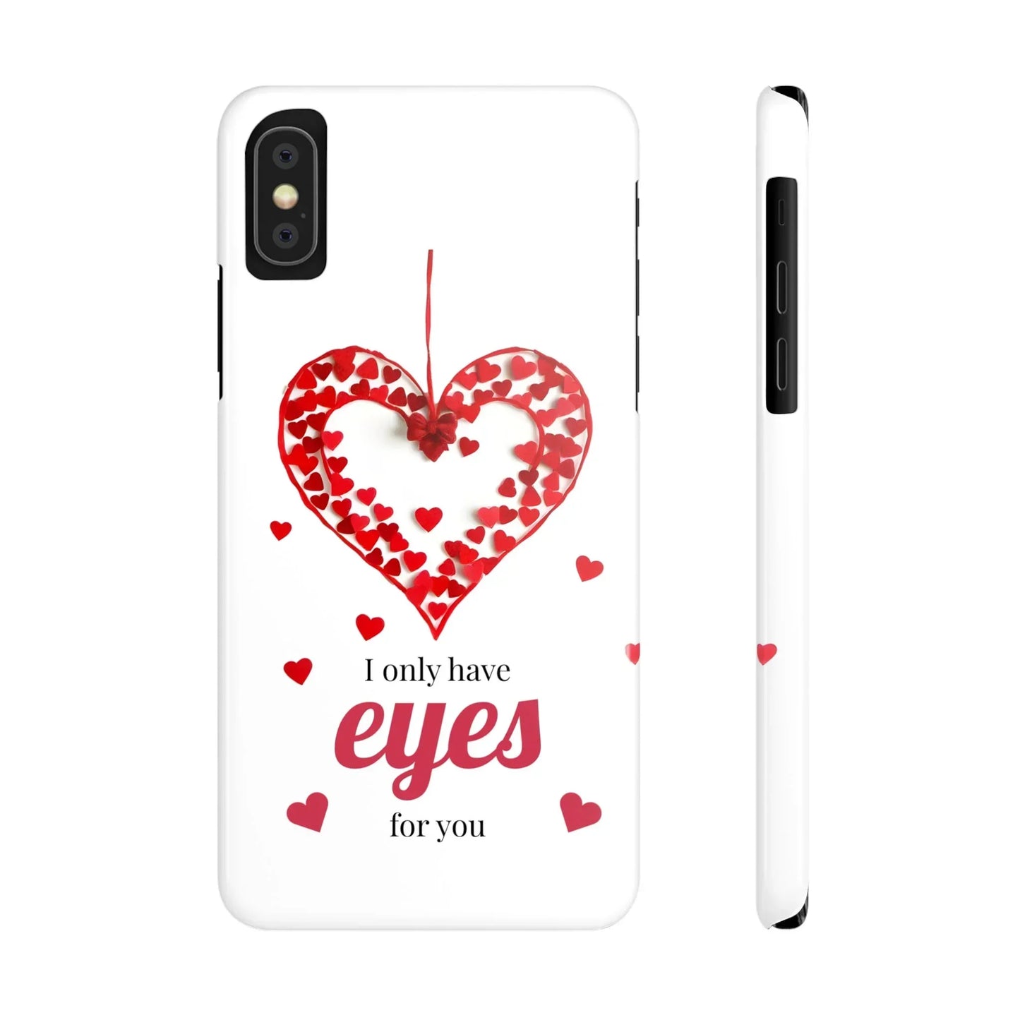 I Only Have Eyes for You – Romantic Phone Case for iPhone 7-16 Models - KarArmDesign