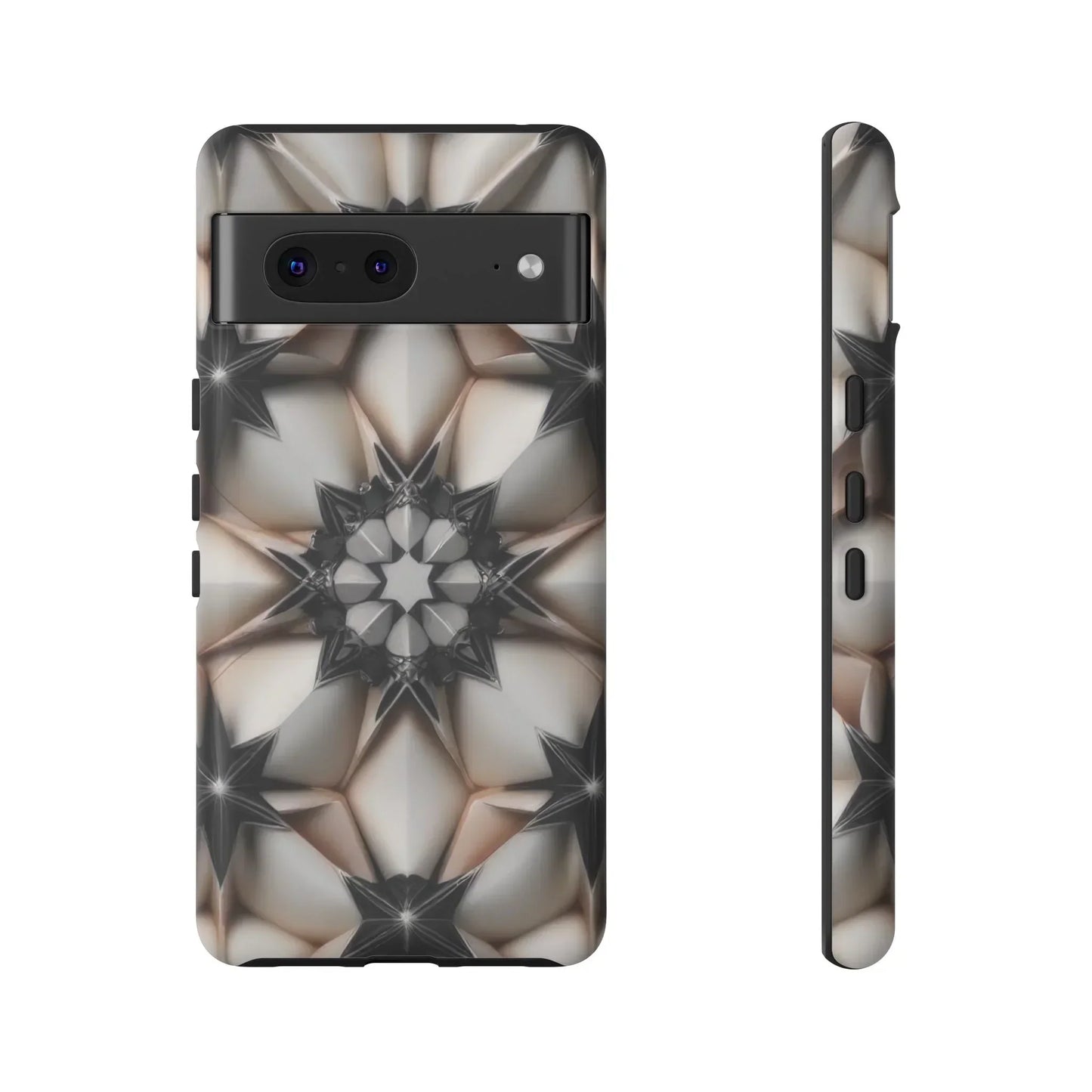 Kaleidoscope Pattern Phone Case for Samsung Galaxy and Google Pixel - KarArmDesign