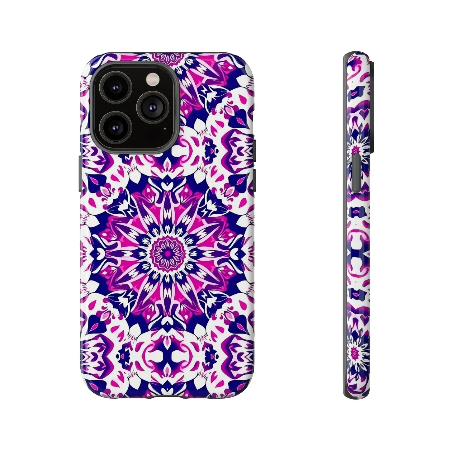 Vibrant Mandala Phone Case – Artistic Protection for iPhone & Galaxy - KarArmDesign