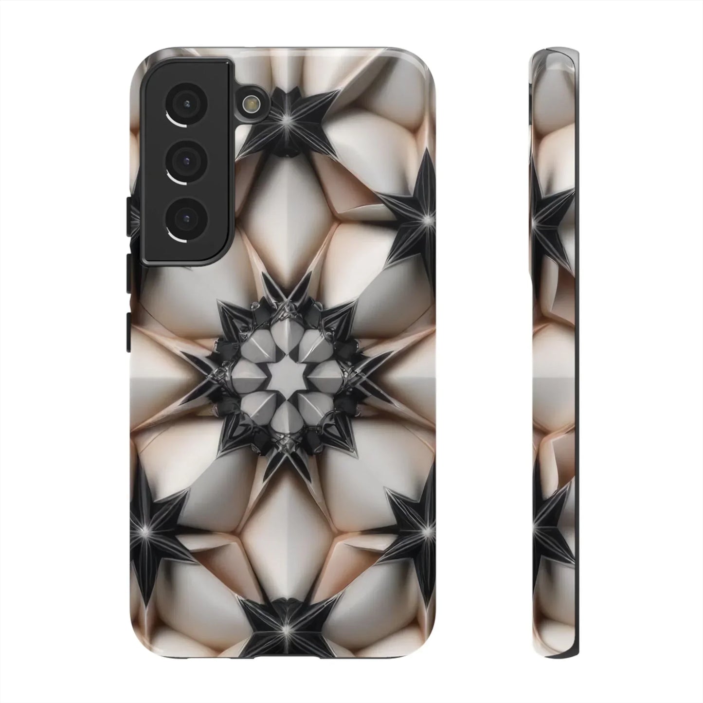 Kaleidoscope Pattern Phone Case for Samsung Galaxy and Google Pixel - KarArmDesign