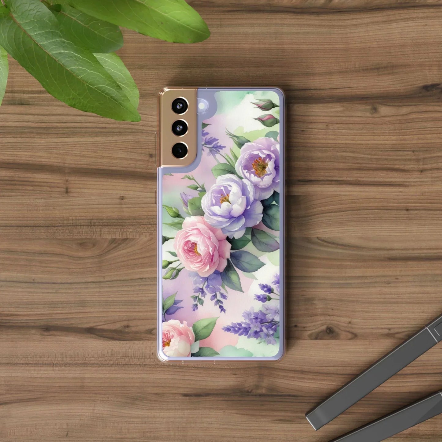 Clear Phone Case for iPhone 12-16 and Samsung Galaxy S21 Models - KarArmDesign