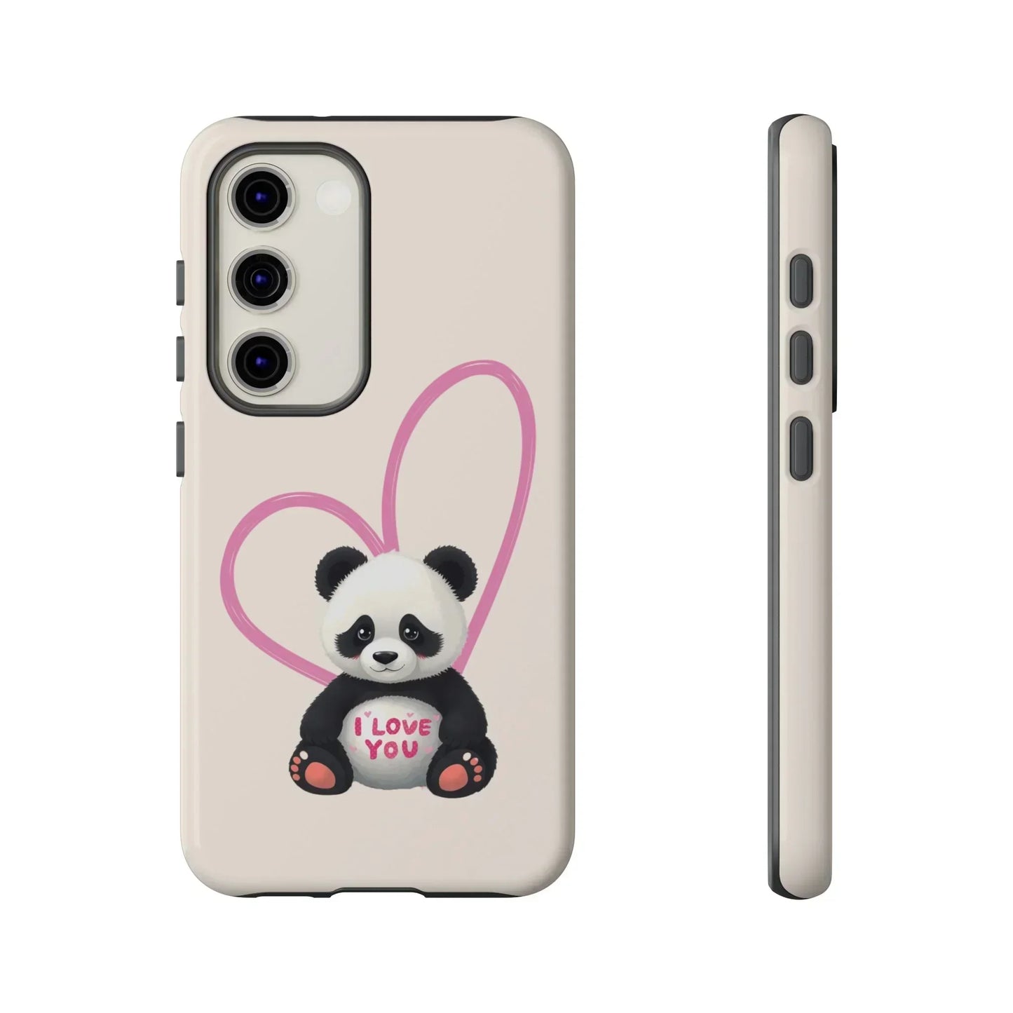 Adorable Panda Phone Case for Samsung Galaxy S10-S25 Models - KarArmDesign