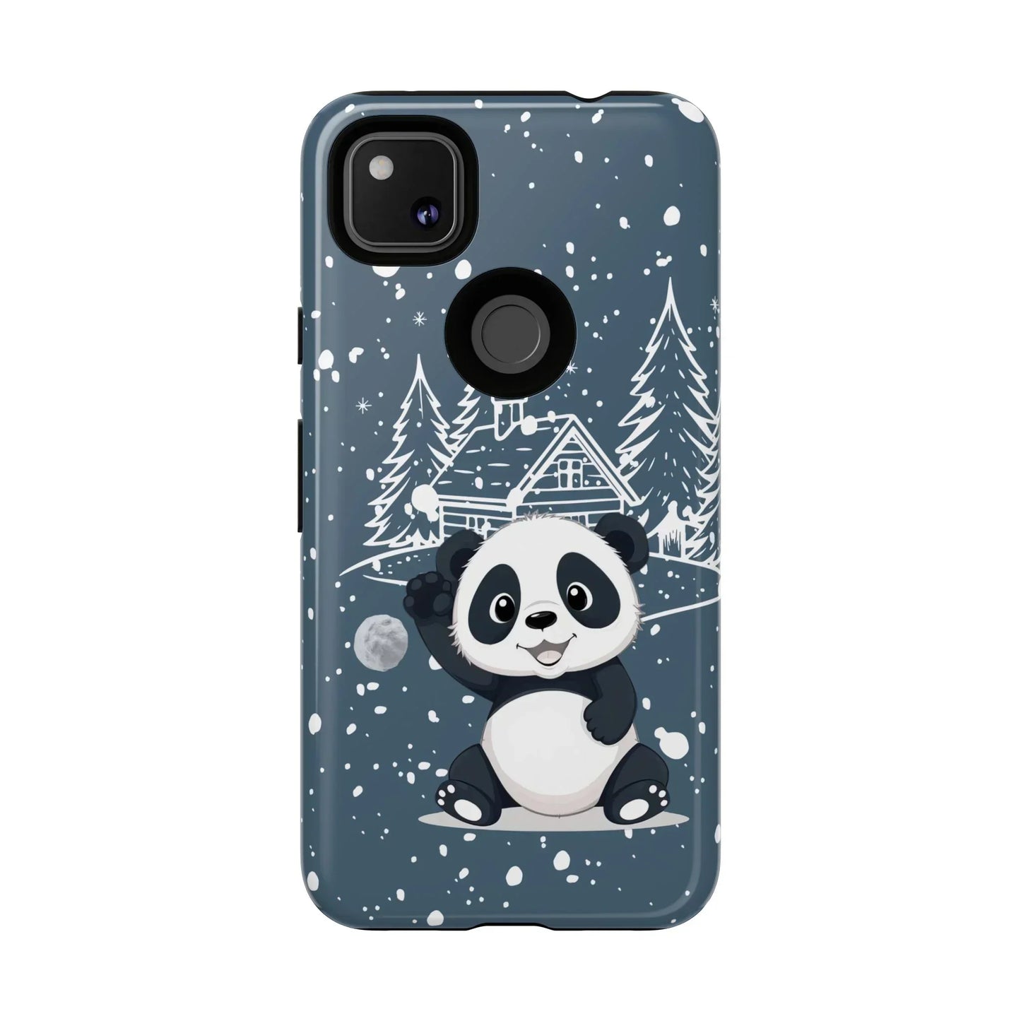 Cute Panda Phone Case for Samsung Galaxy and Google Pixel - KarArmDesign