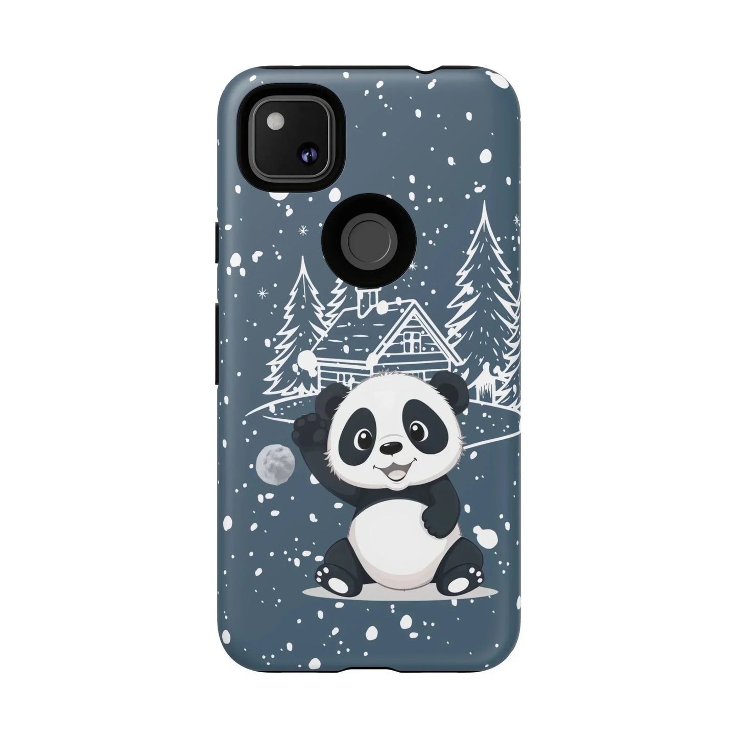 Cute Panda Phone Case for Samsung Galaxy and Google Pixel - KarArmDesign