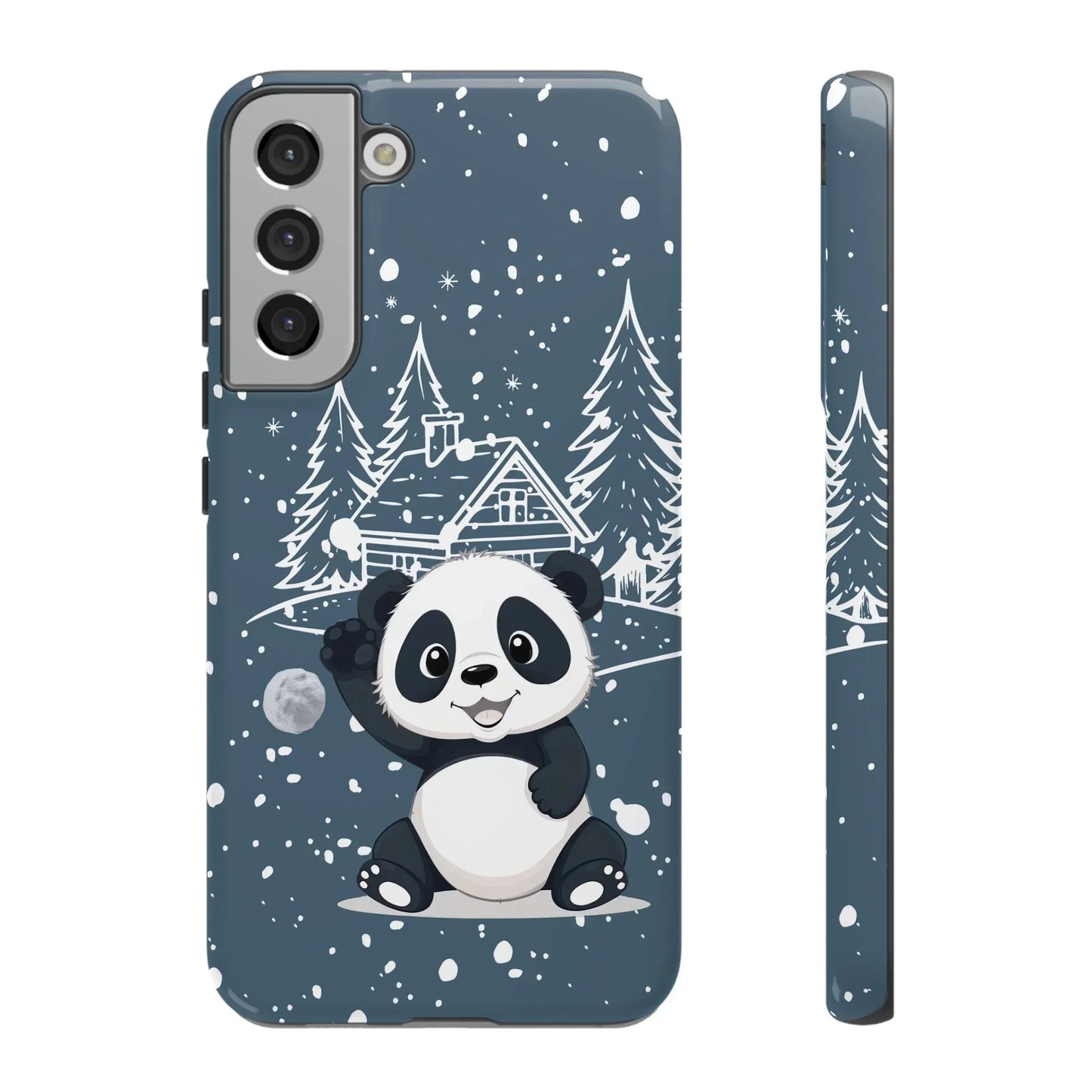 Cute Panda Phone Case for Samsung Galaxy and Google Pixel - KarArmDesign