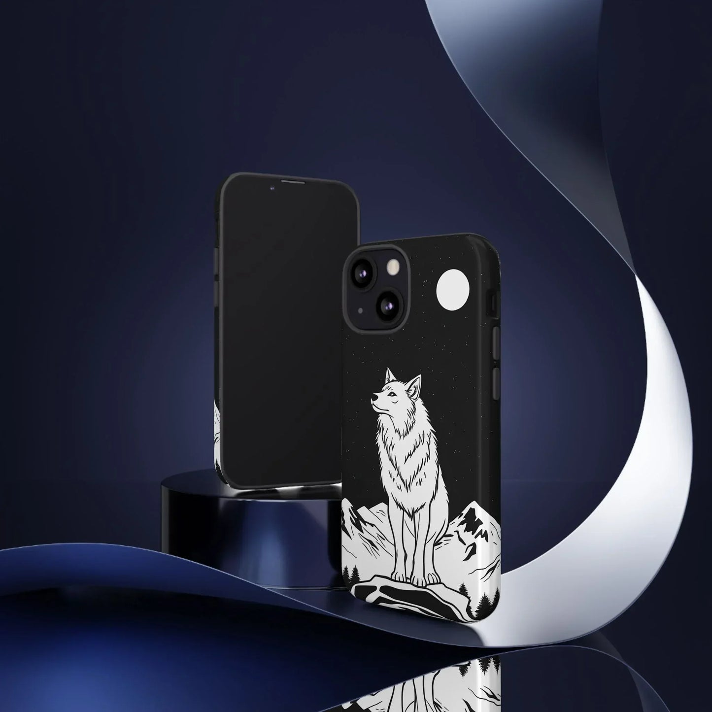 Majestic Wolf Phone Case for iPhone and Samsung Galaxy - KarArmDesign