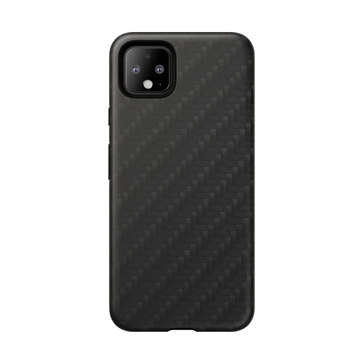 Black Carbon Phone Case Tough Case for iPhone 8-16 and Google Pixel up to 9 Models - KarArmDesign