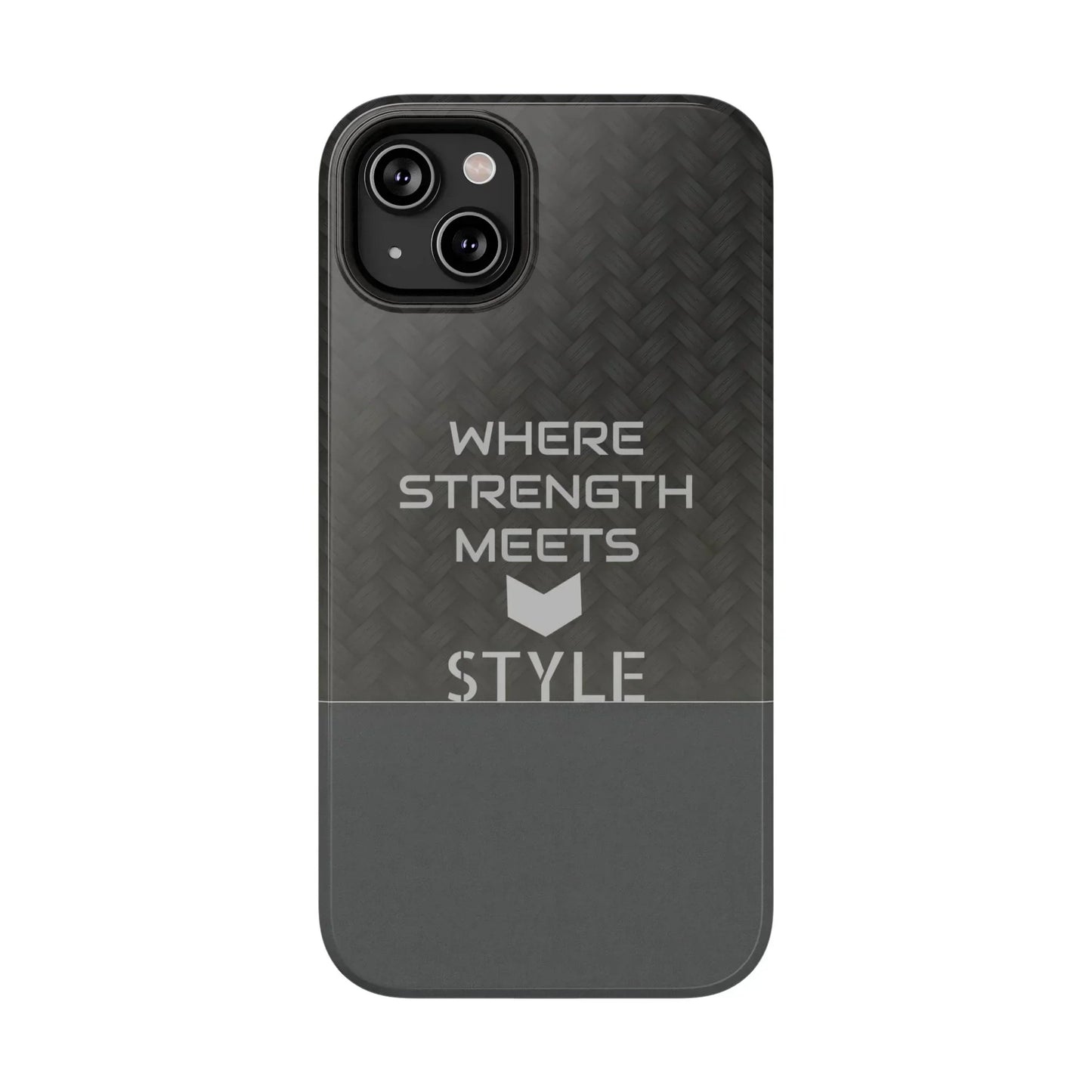 Gray Carbon Phone Case for iPhone 12-16 and Galaxy S21-S22 Models - KarArmDesign