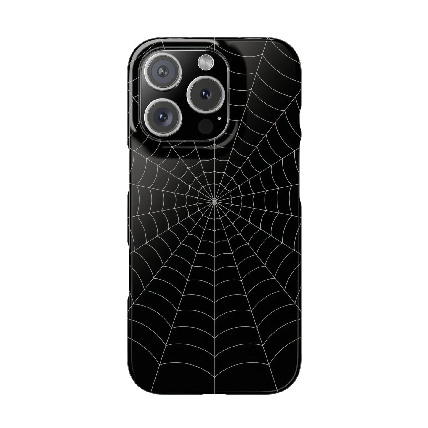 Spider Web Phone Case Slim Cases for iPhone 12-16 Models - KarArmDesign