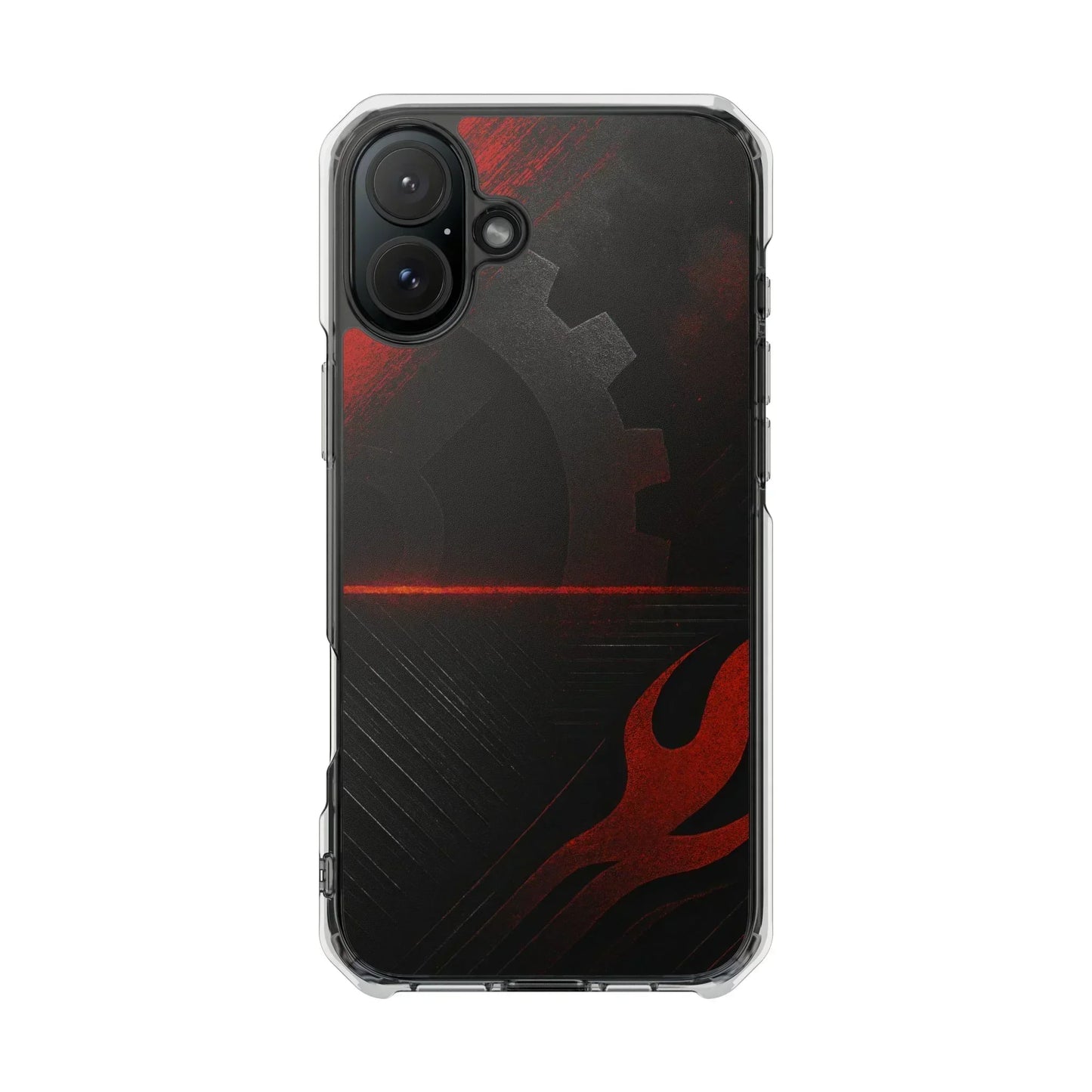 Gear Flame Phone Case for iPhone 14-16 Models - KarArmDesign