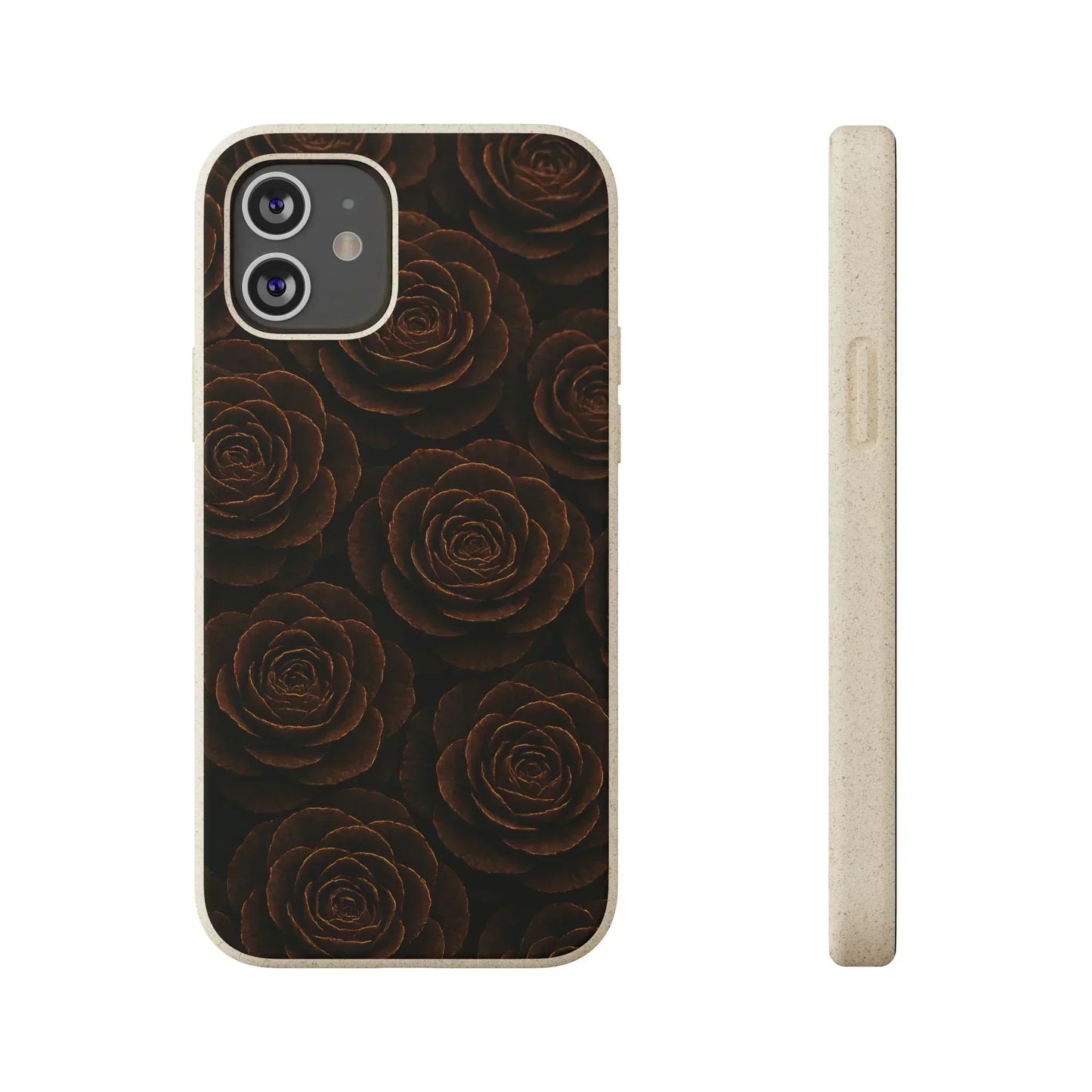 Wooden Roses Phone Case for iPhone 11-16 and Samsung Galaxy S20-S22 Models - KarArmDesign