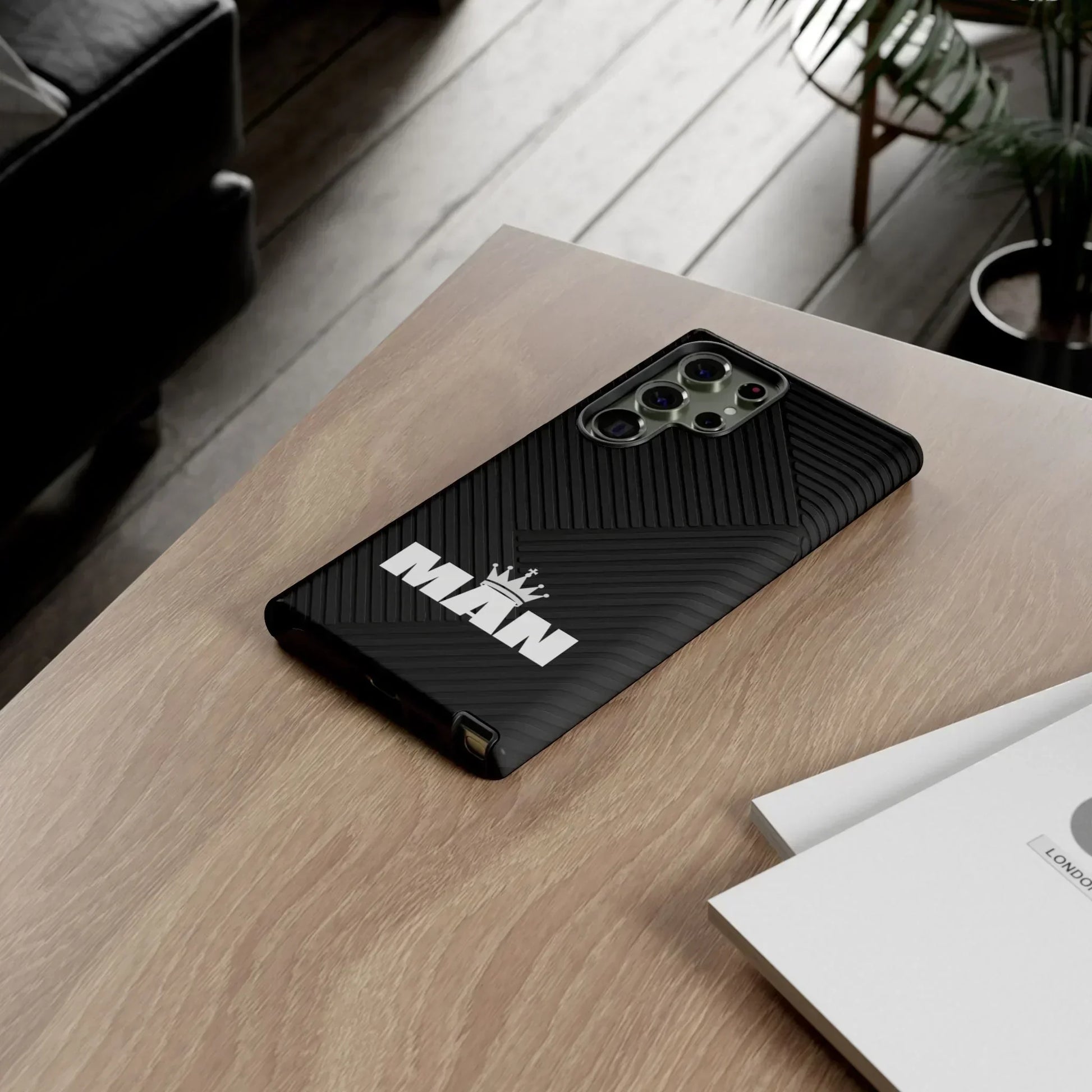 MAN Logo Phone Case for Samsung Galaxy S10-S25 Models - KarArmDesign