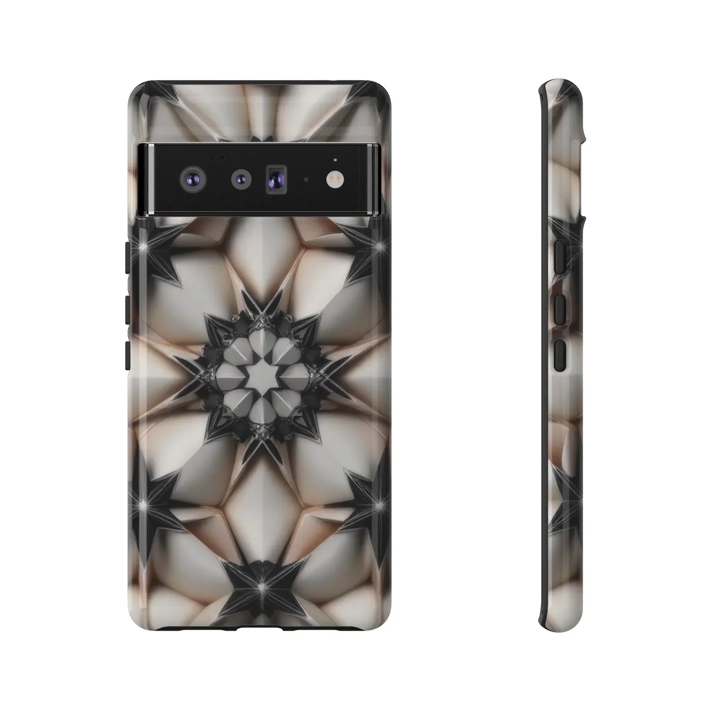 Kaleidoscope Pattern Phone Case for Samsung Galaxy and Google Pixel - KarArmDesign