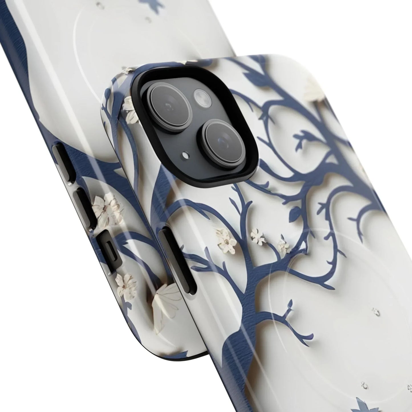 Nature Silhouette Phone Case for iPhone 14-16 Models - KarArmDesign